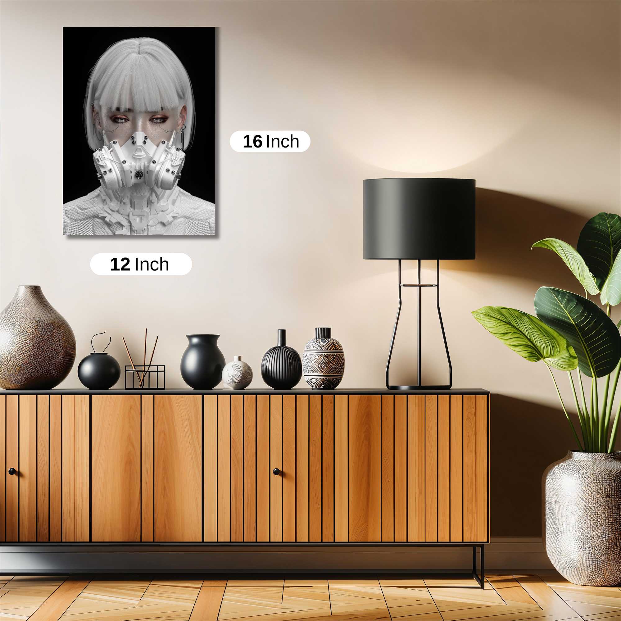 Cybernetic Serenity Safe Wall Magnetic / M