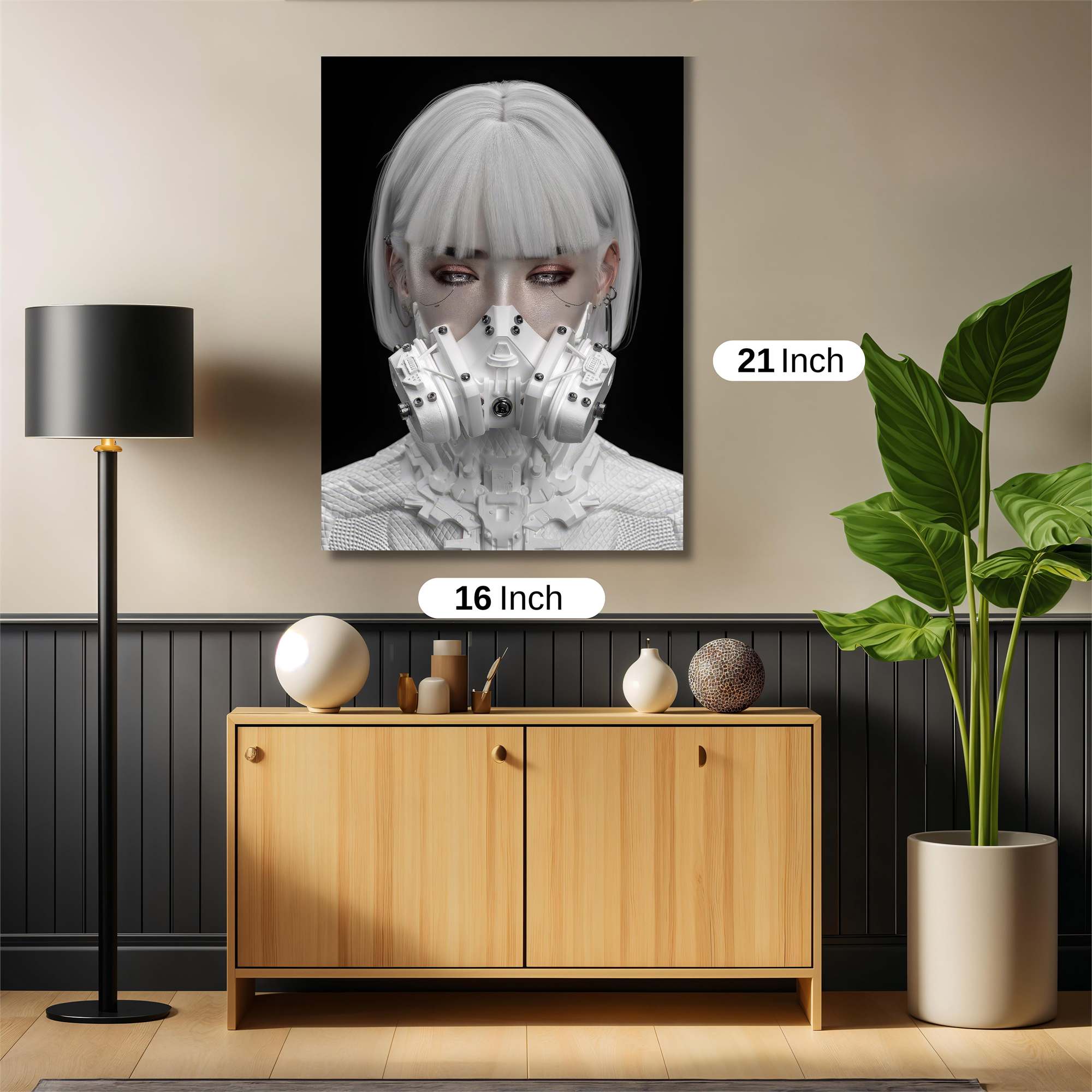 Cybernetic Serenity Safe Wall Magnetic / M