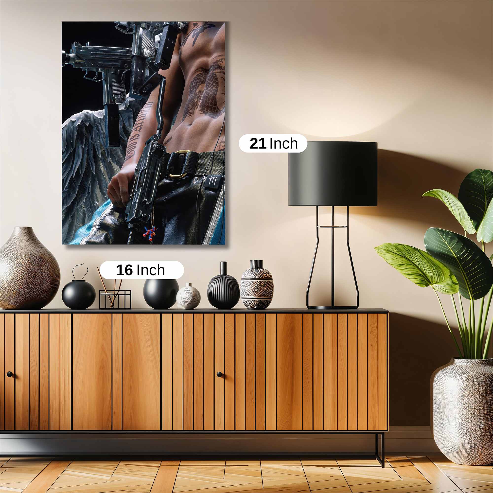 Ink Warlord Safe Wall Magnetic / M