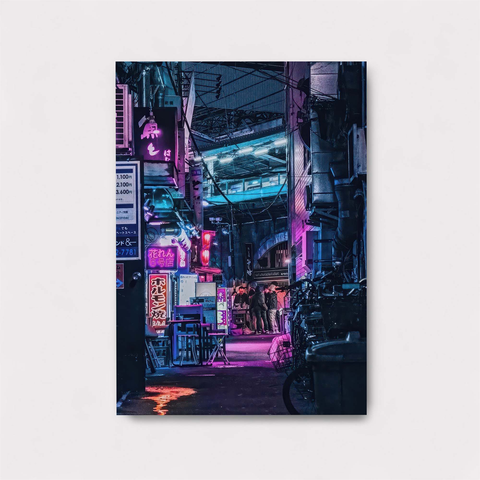 Neon Serenity Safe Wall Magnetic / M