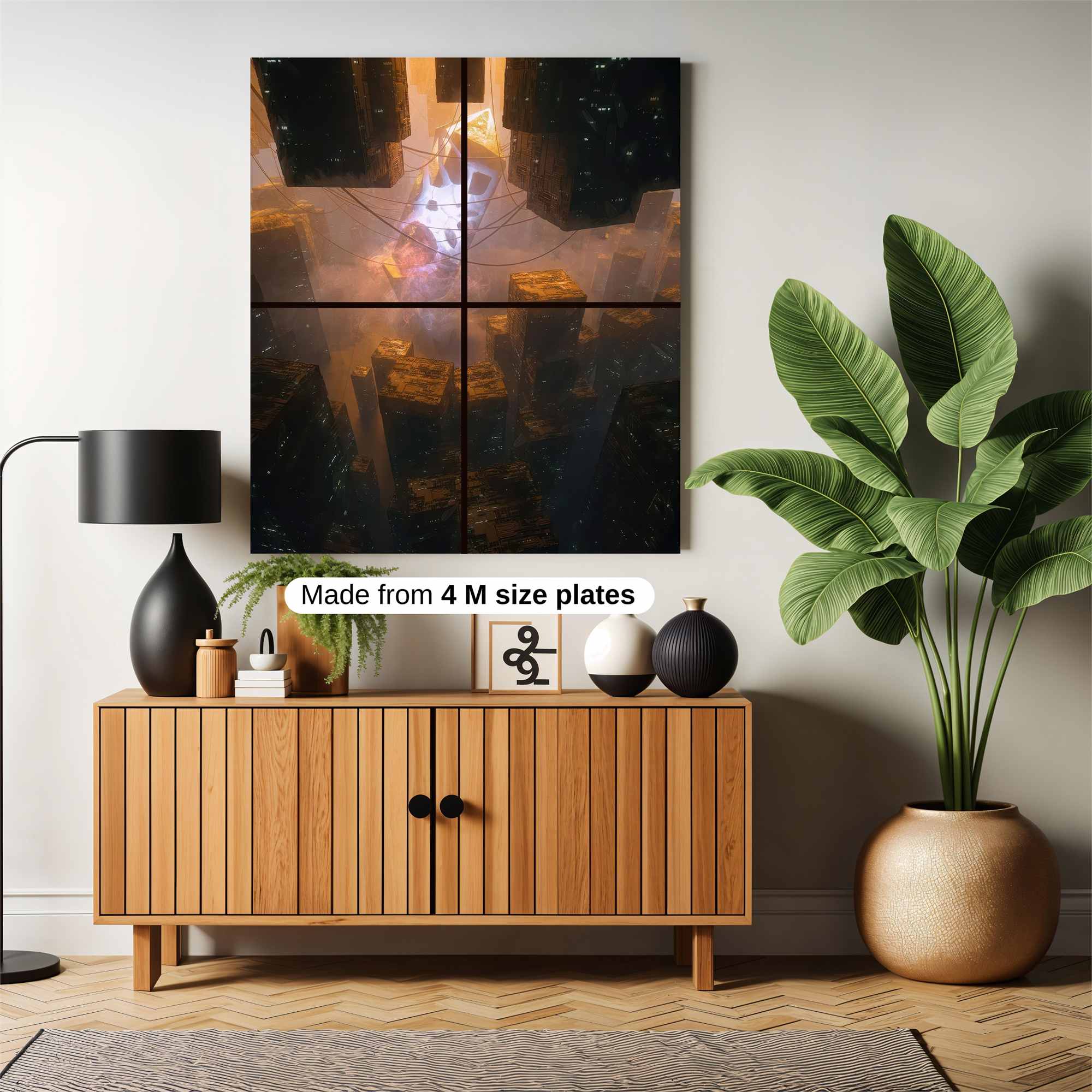 Etheric Descent Safe Wall Magnetic / M