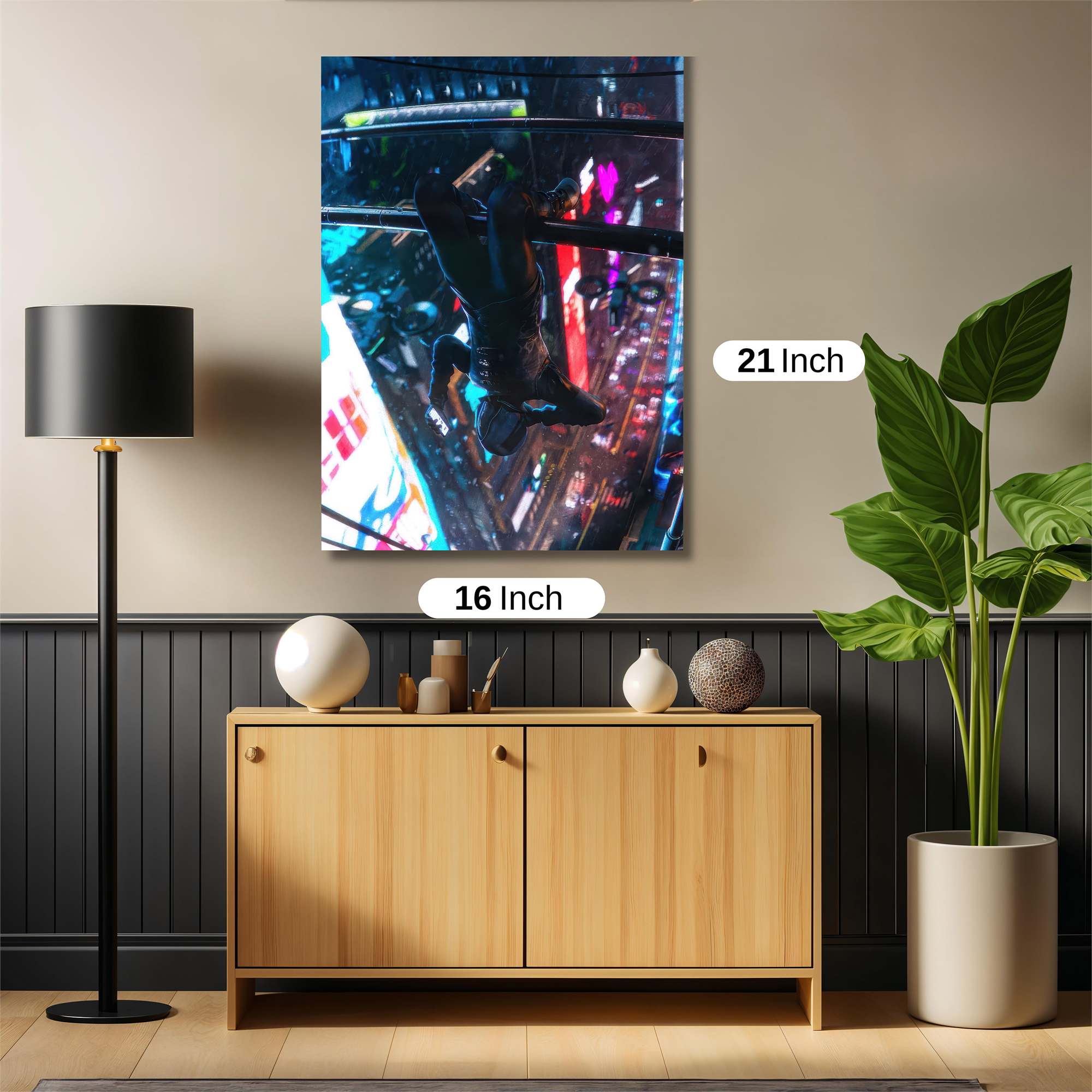 Spider-Man Soaring Safe Wall Magnetic / M