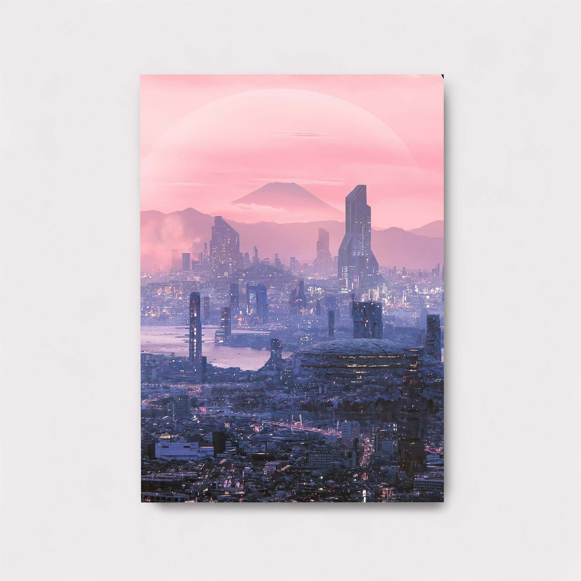 Futuristic Serenity Safe Wall Magnetic / M