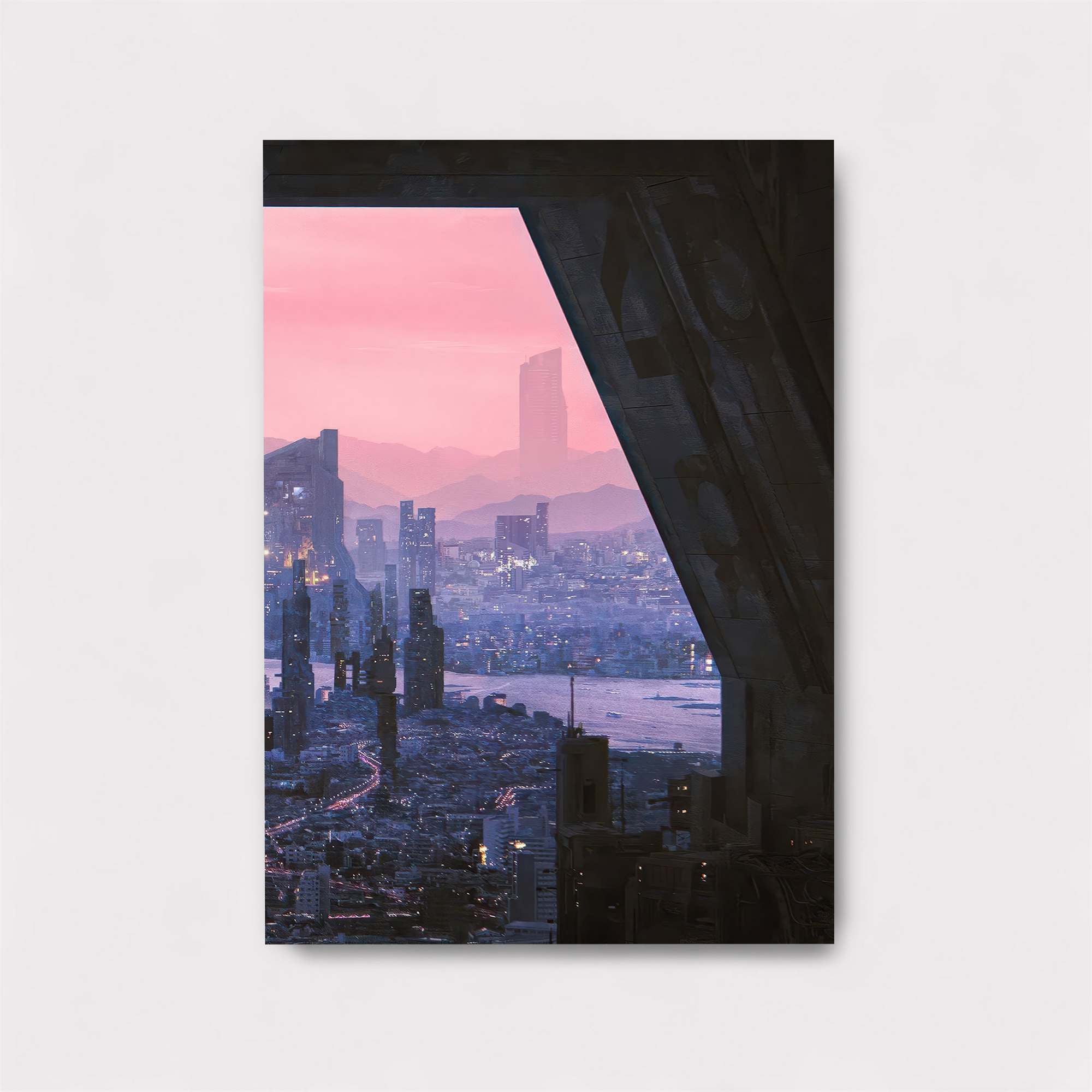 Futuristic Serenity Safe Wall Magnetic / M