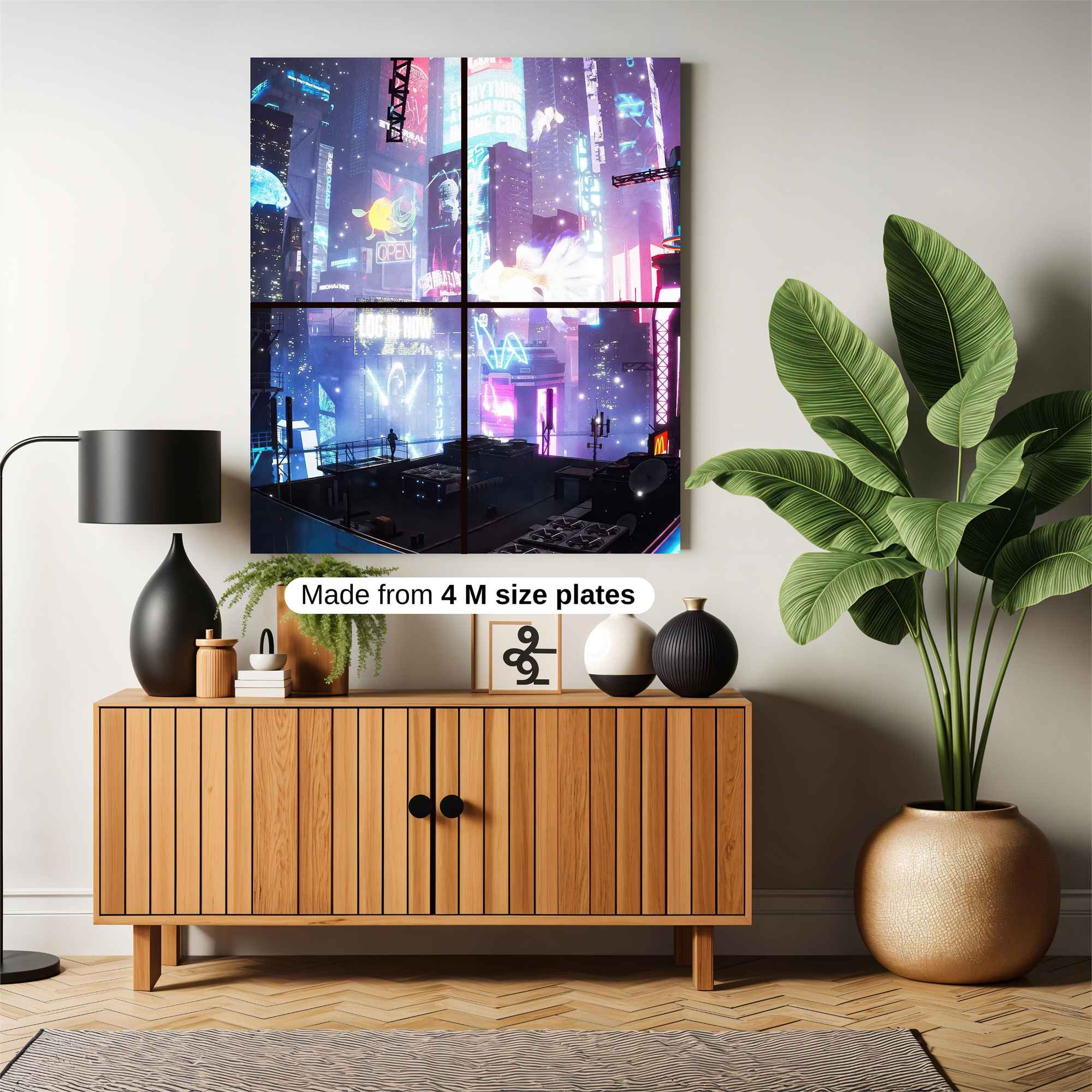 Neon Reverie Safe Wall Magnetic / M