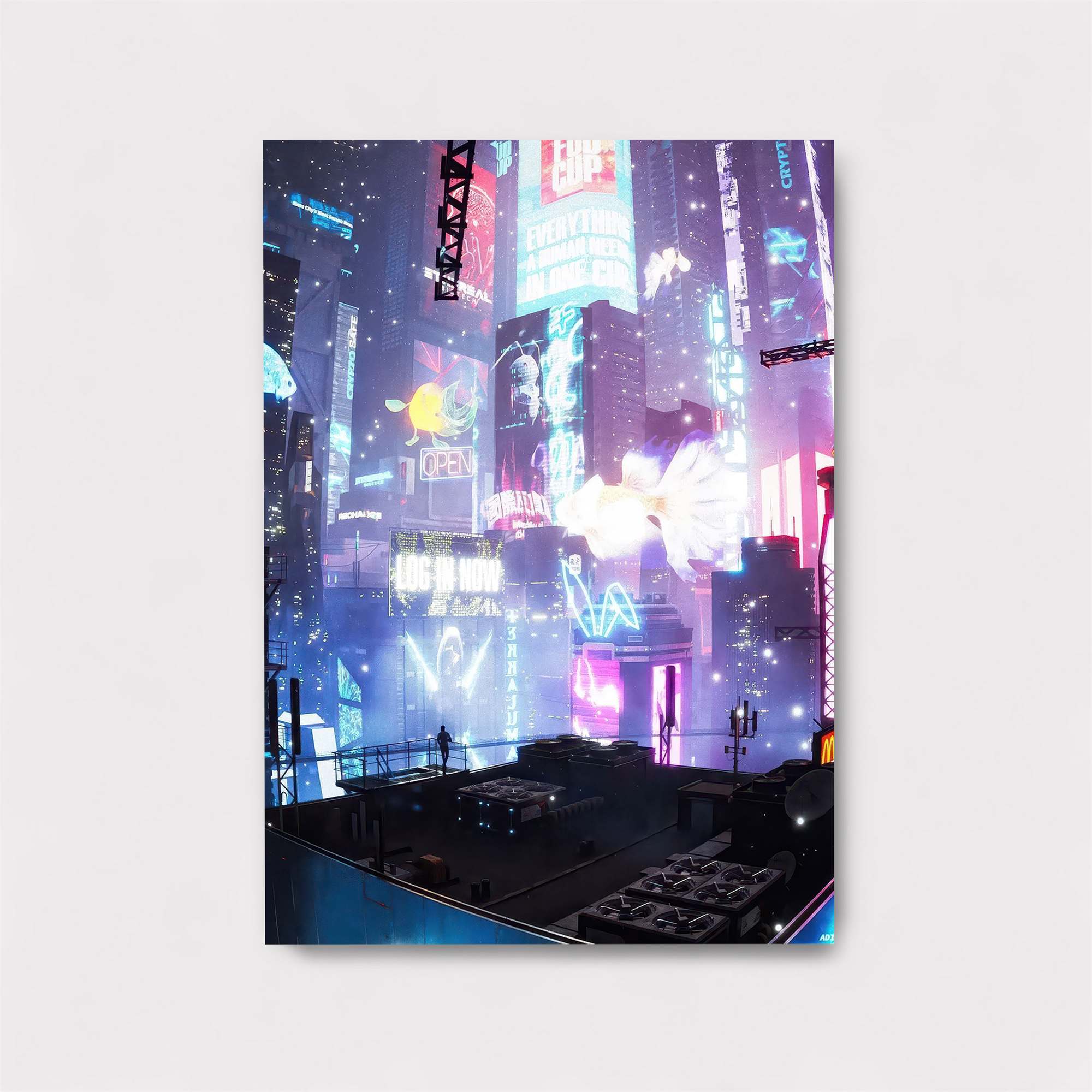 Neon Reverie Safe Wall Magnetic / M