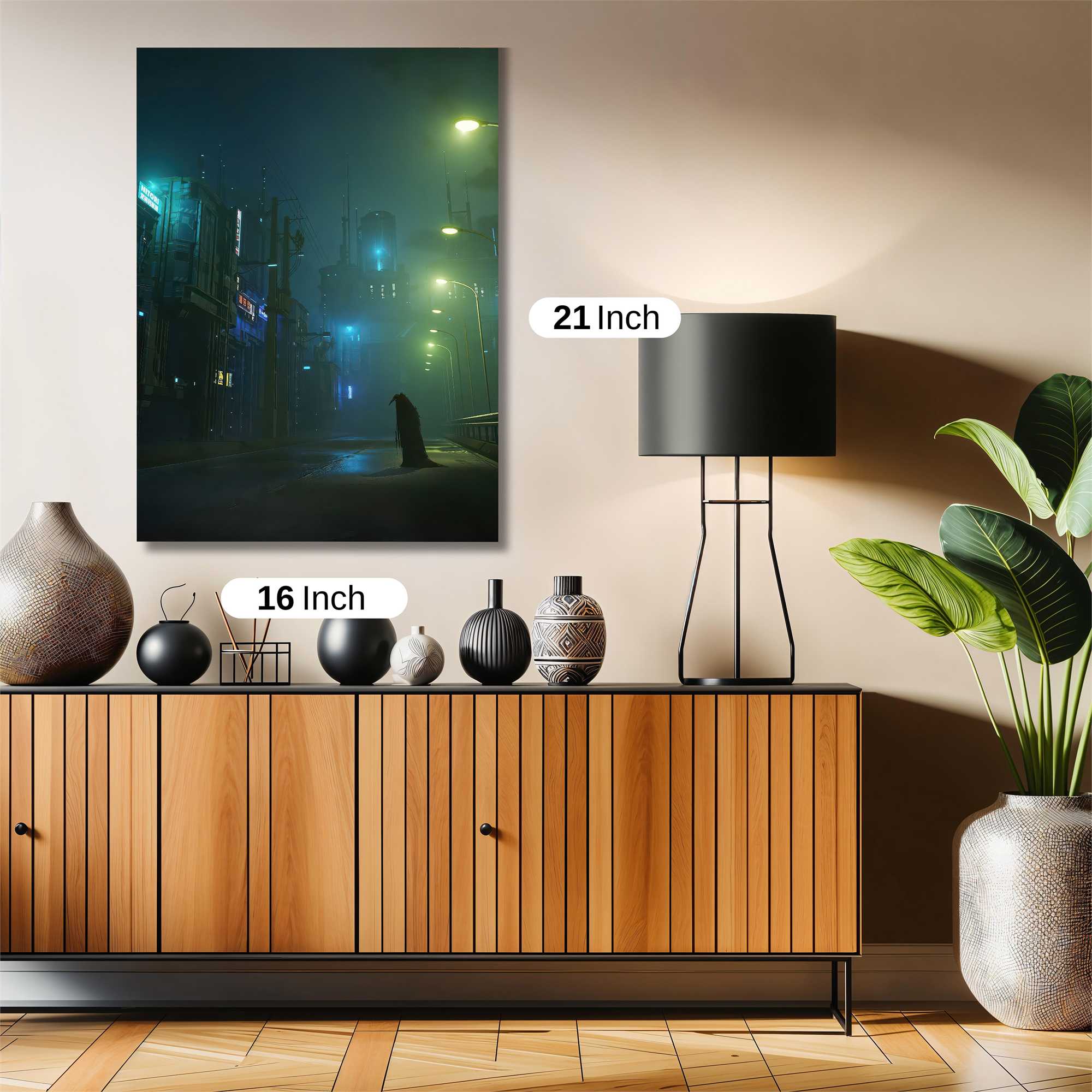 Cyberpunk Solitude Safe Wall Magnetic / M