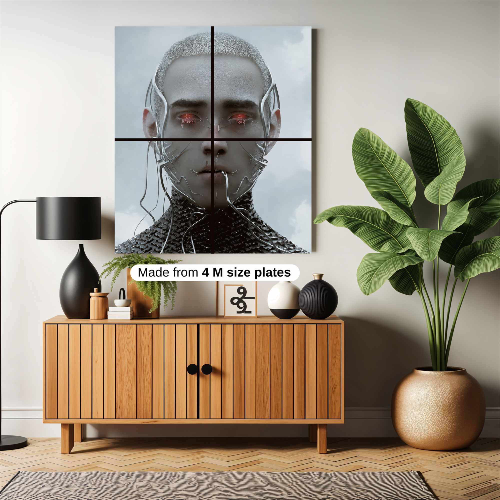 Cyber Enigma Safe Wall Magnetic / M