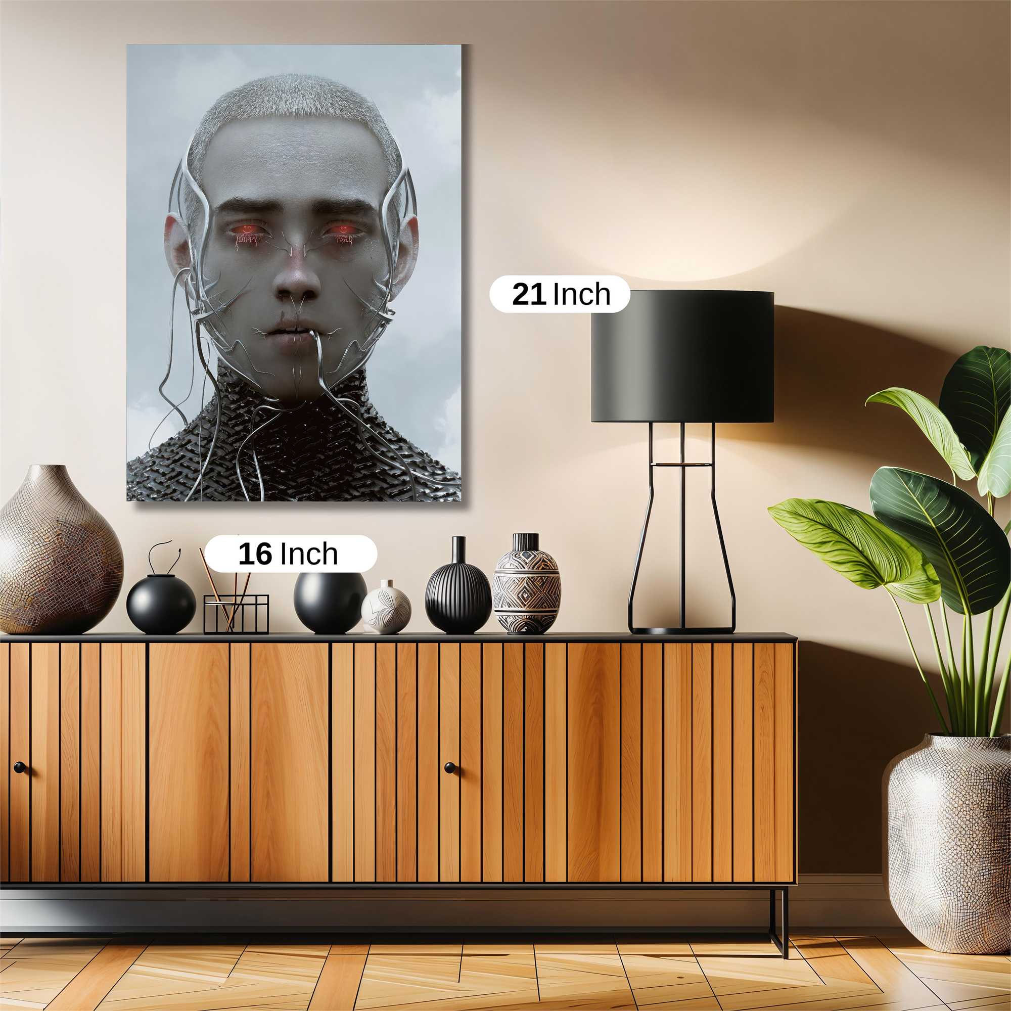 Cyber Enigma Safe Wall Magnetic / M