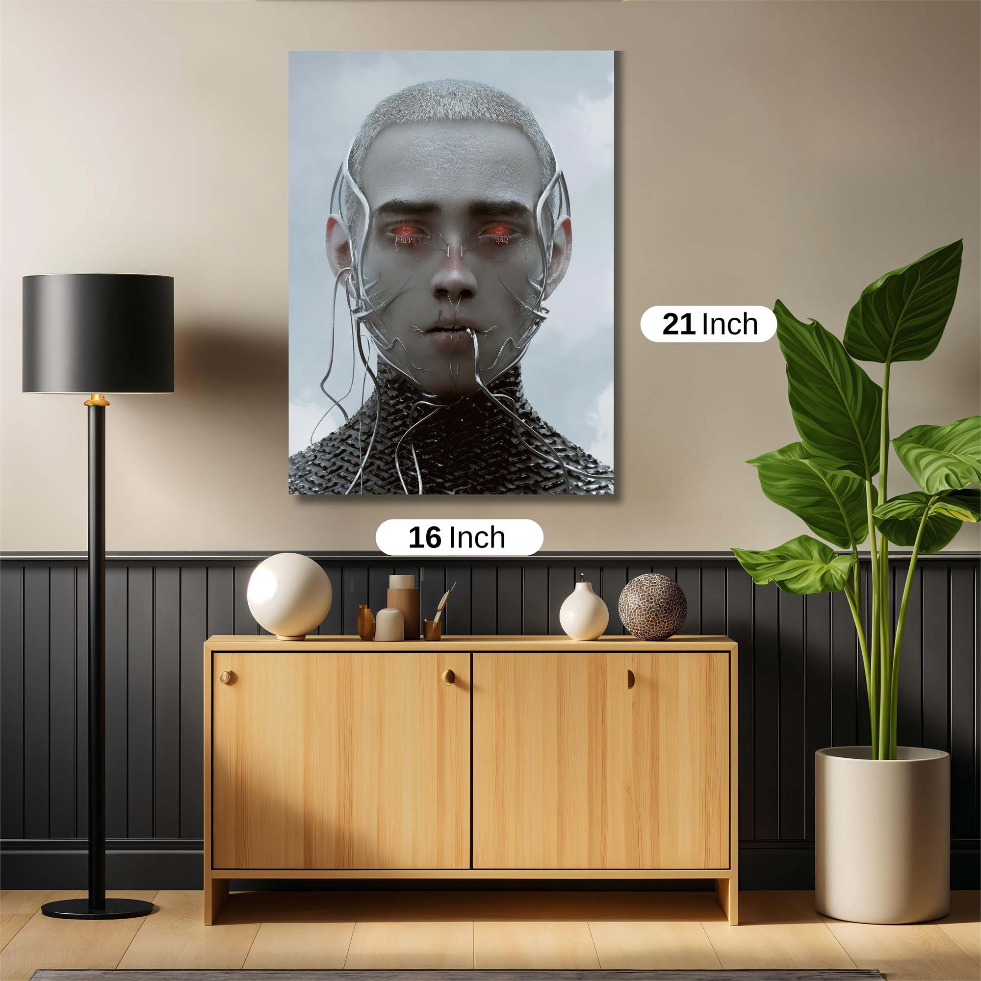 Cyber Enigma Safe Wall Magnetic / M