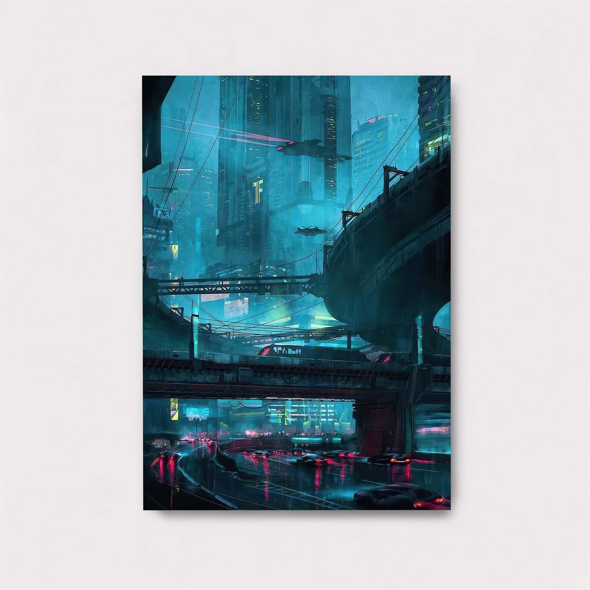 Futuristic Vortex Safe Wall Magnetic / M