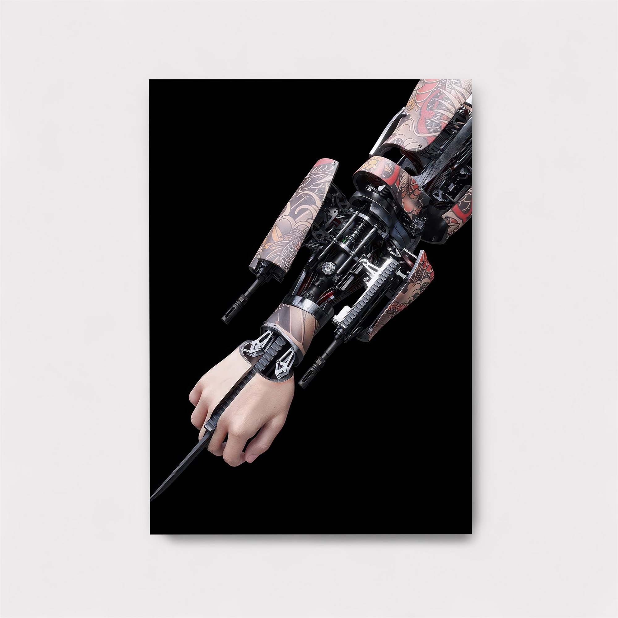 Cybernetic Elegance Safe Wall Magnetic / M