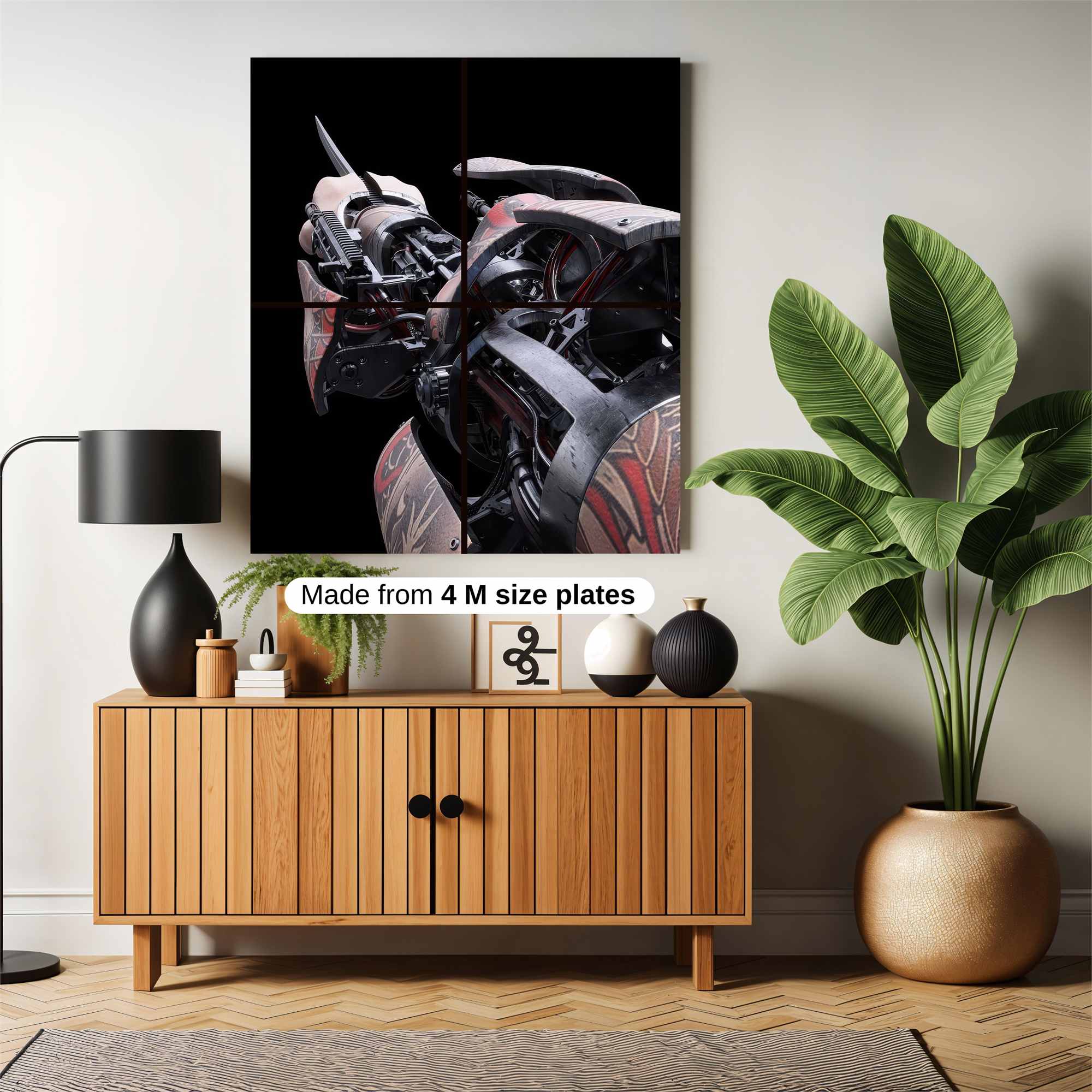 Mechanical Majesty Safe Wall Magnetic / M