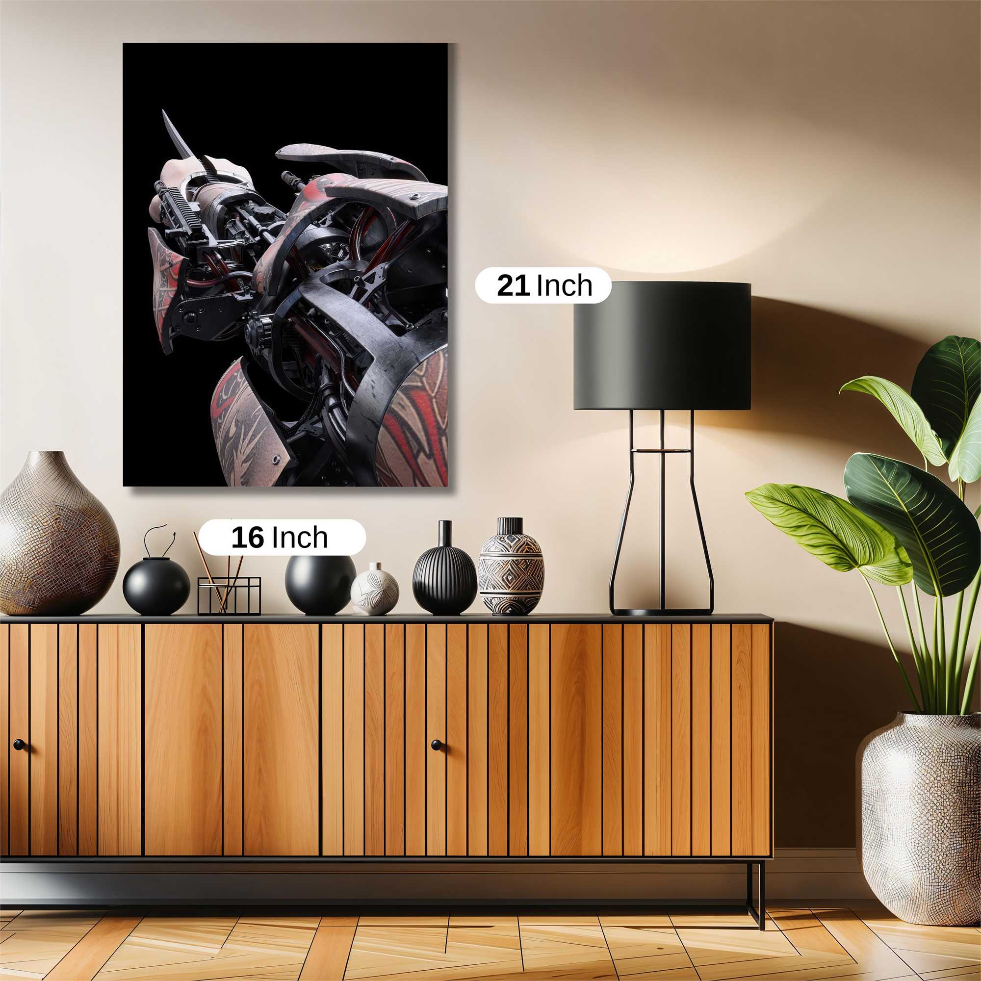 Mechanical Majesty Safe Wall Magnetic / M