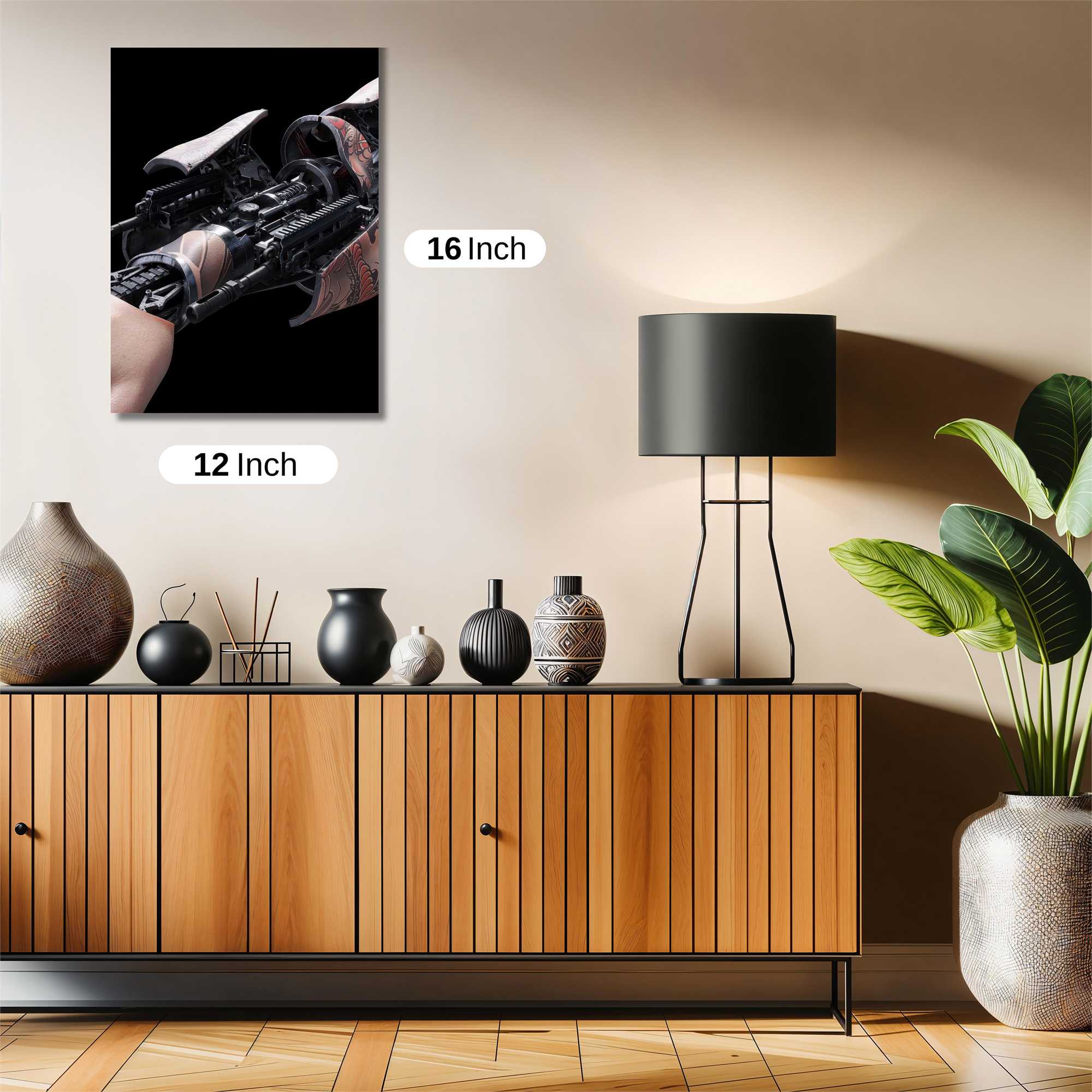 Cybernetic Serenity Safe Wall Magnetic / M