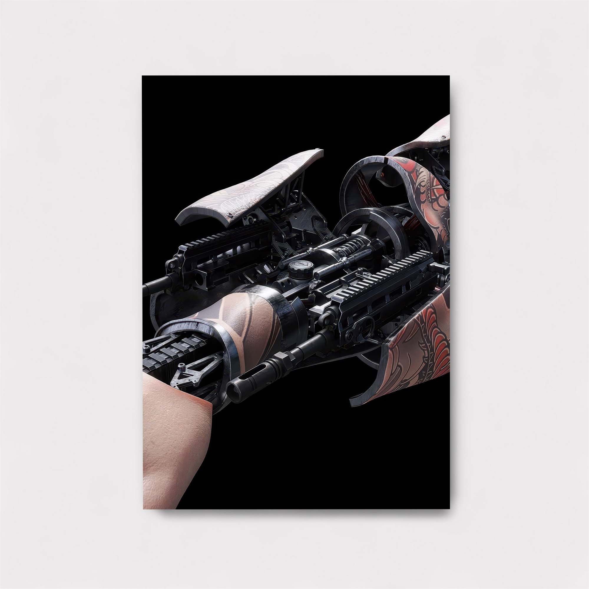 Cybernetic Serenity Safe Wall Magnetic / M