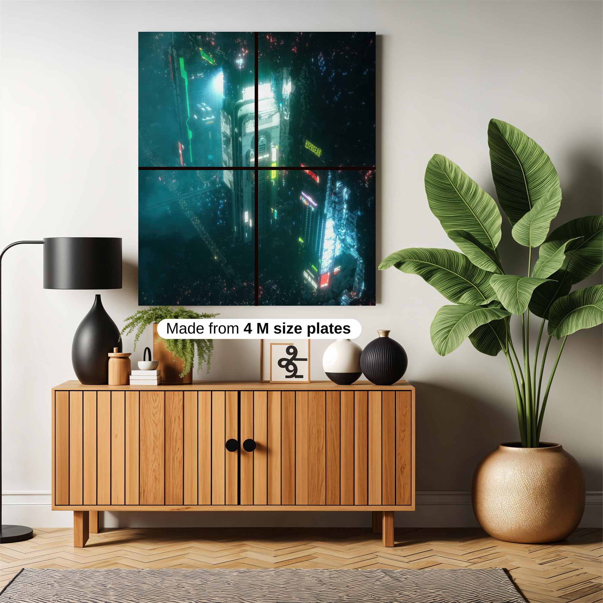 Neon Abyss Safe Wall Magnetic / M