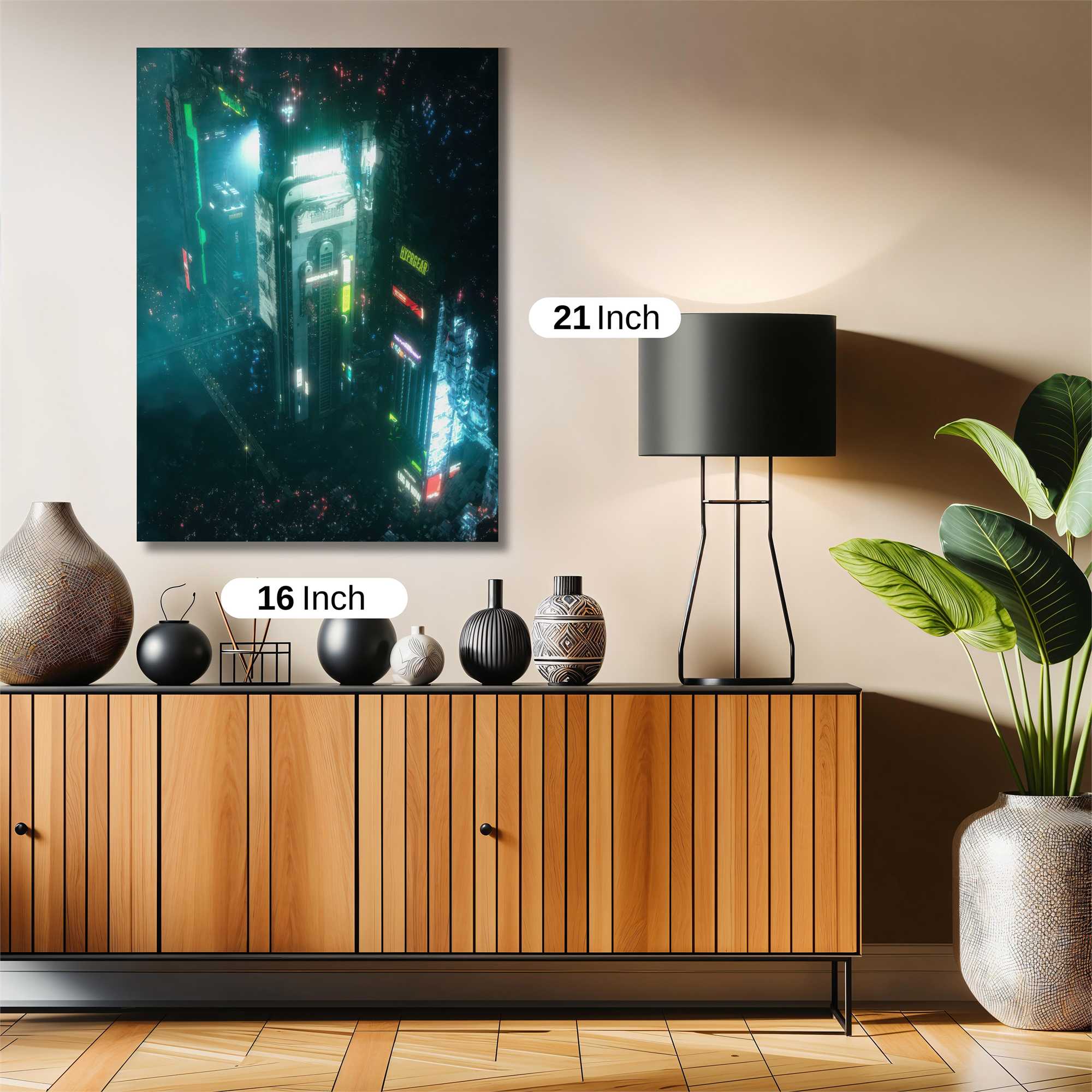 Neon Abyss Safe Wall Magnetic / M