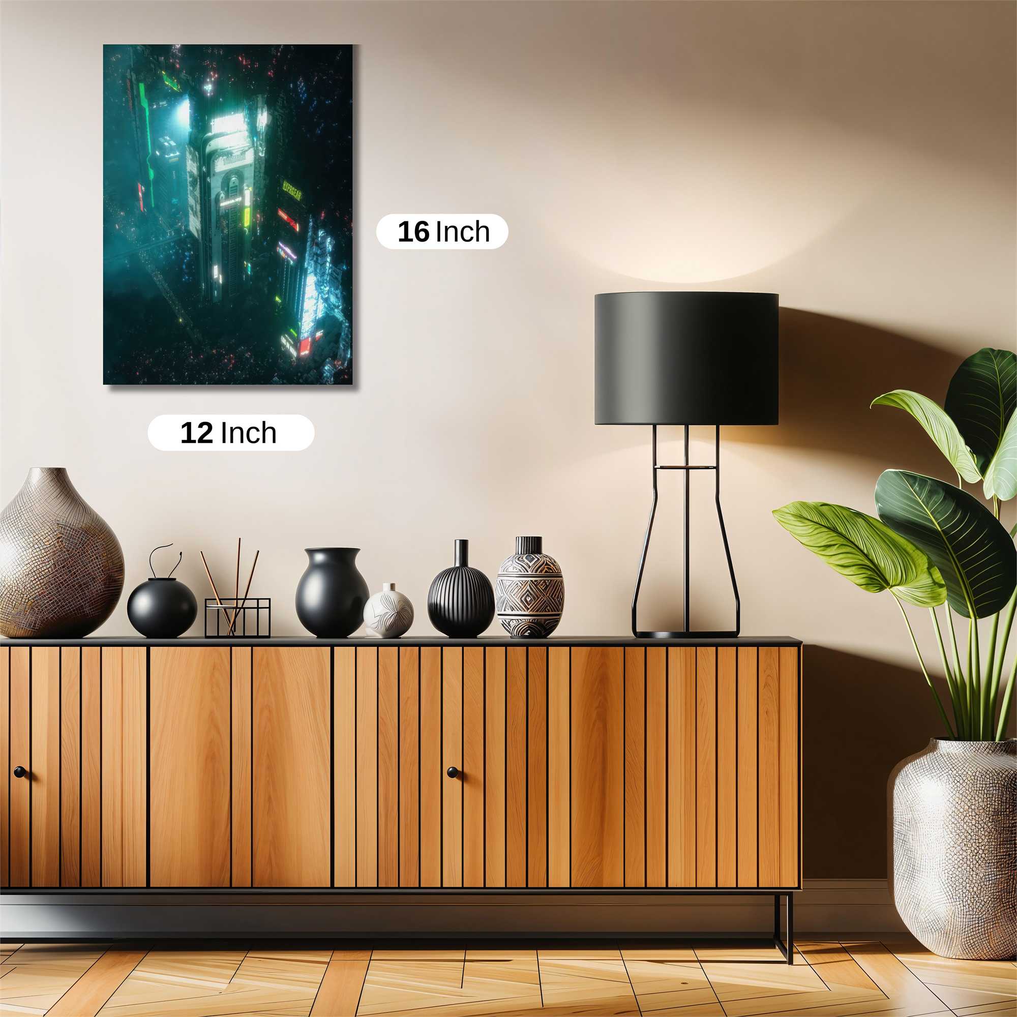 Neon Abyss Safe Wall Magnetic / M