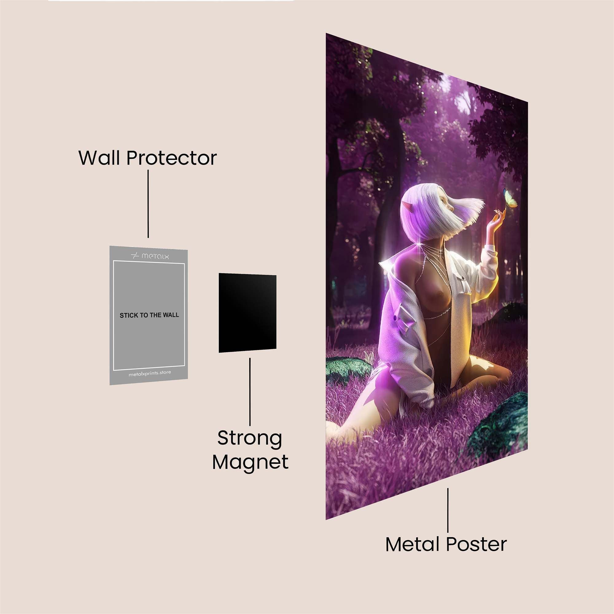 Enchanted Reverie Safe Wall Magnetic / M