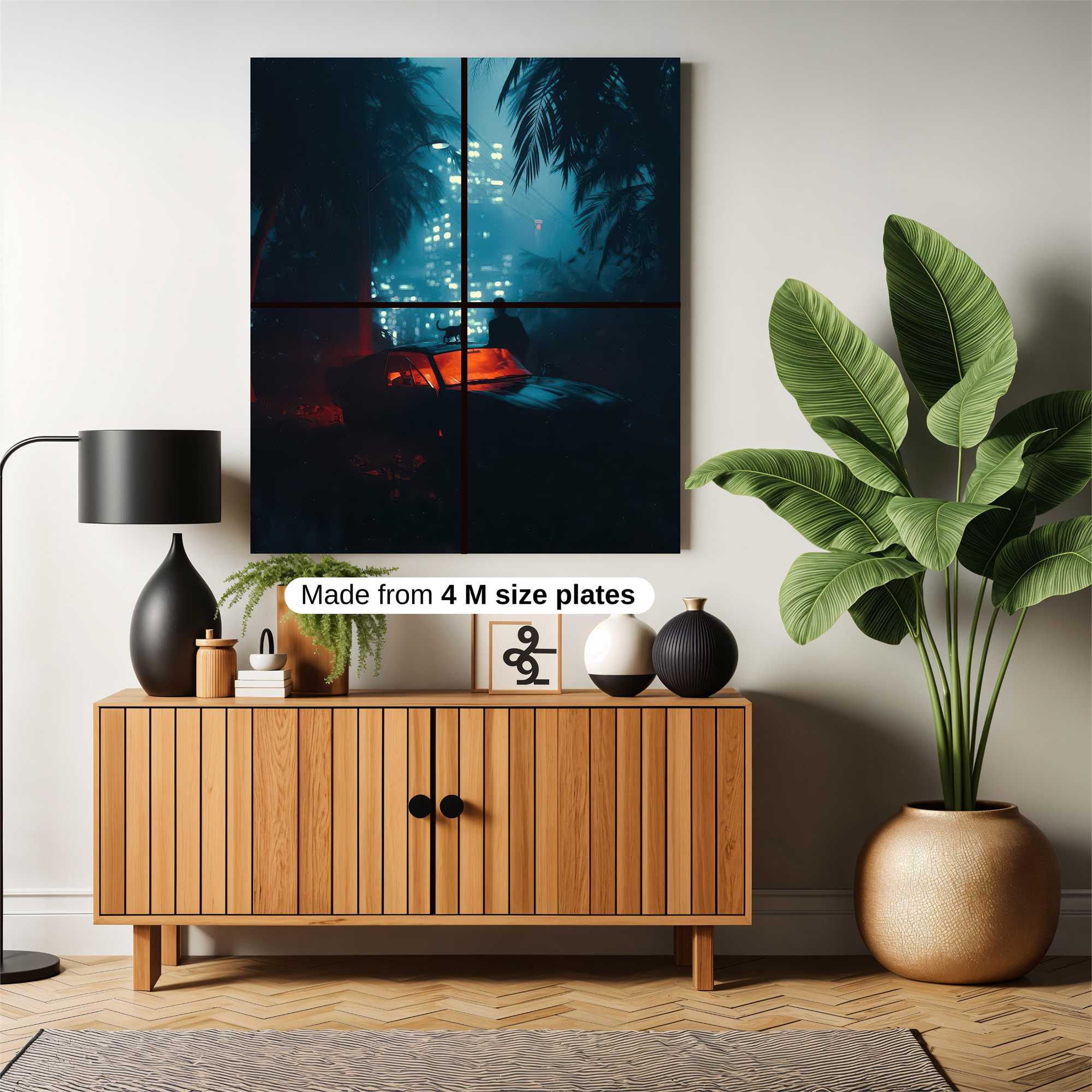 Neon Reverie Safe Wall Magnetic / M