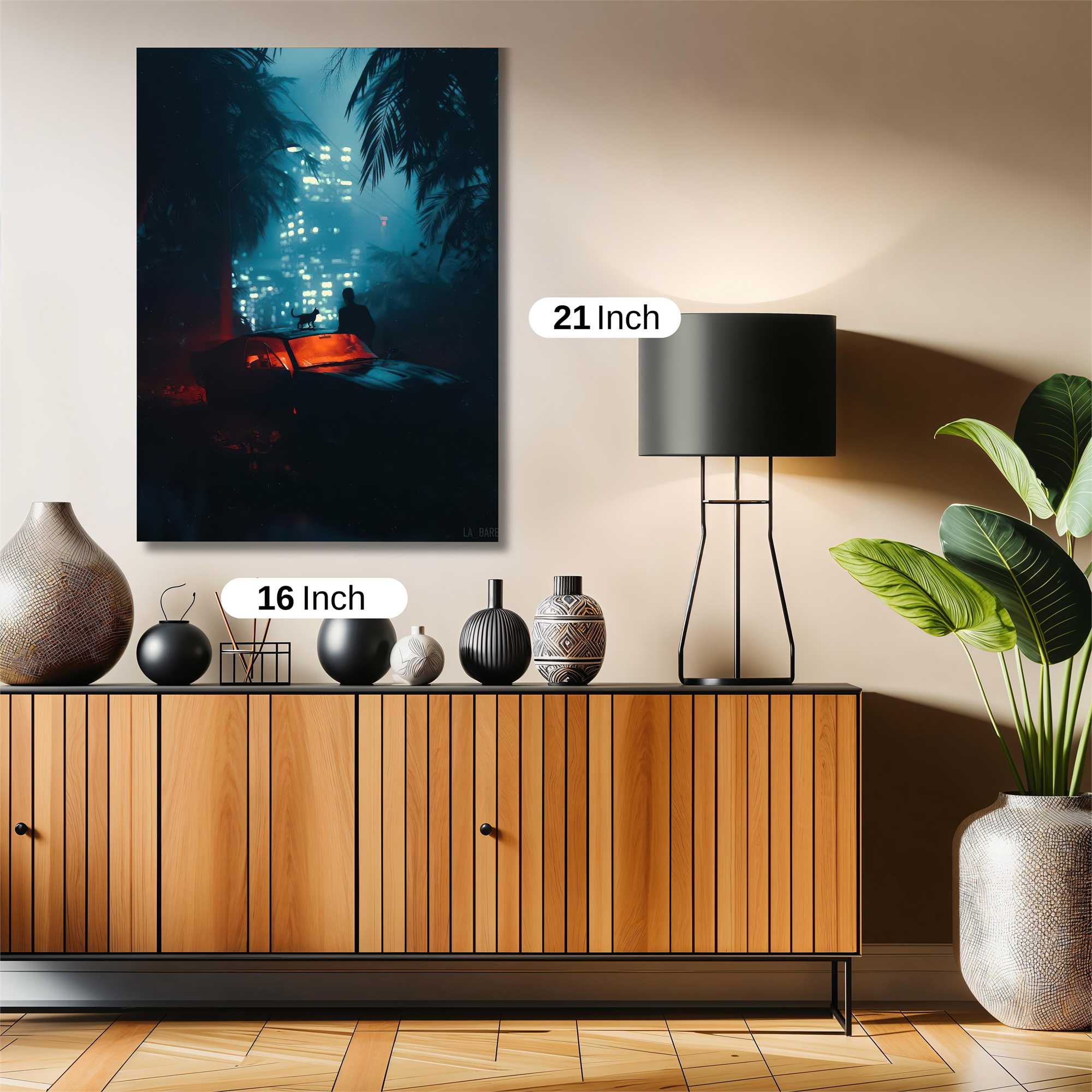 Neon Reverie Safe Wall Magnetic / M