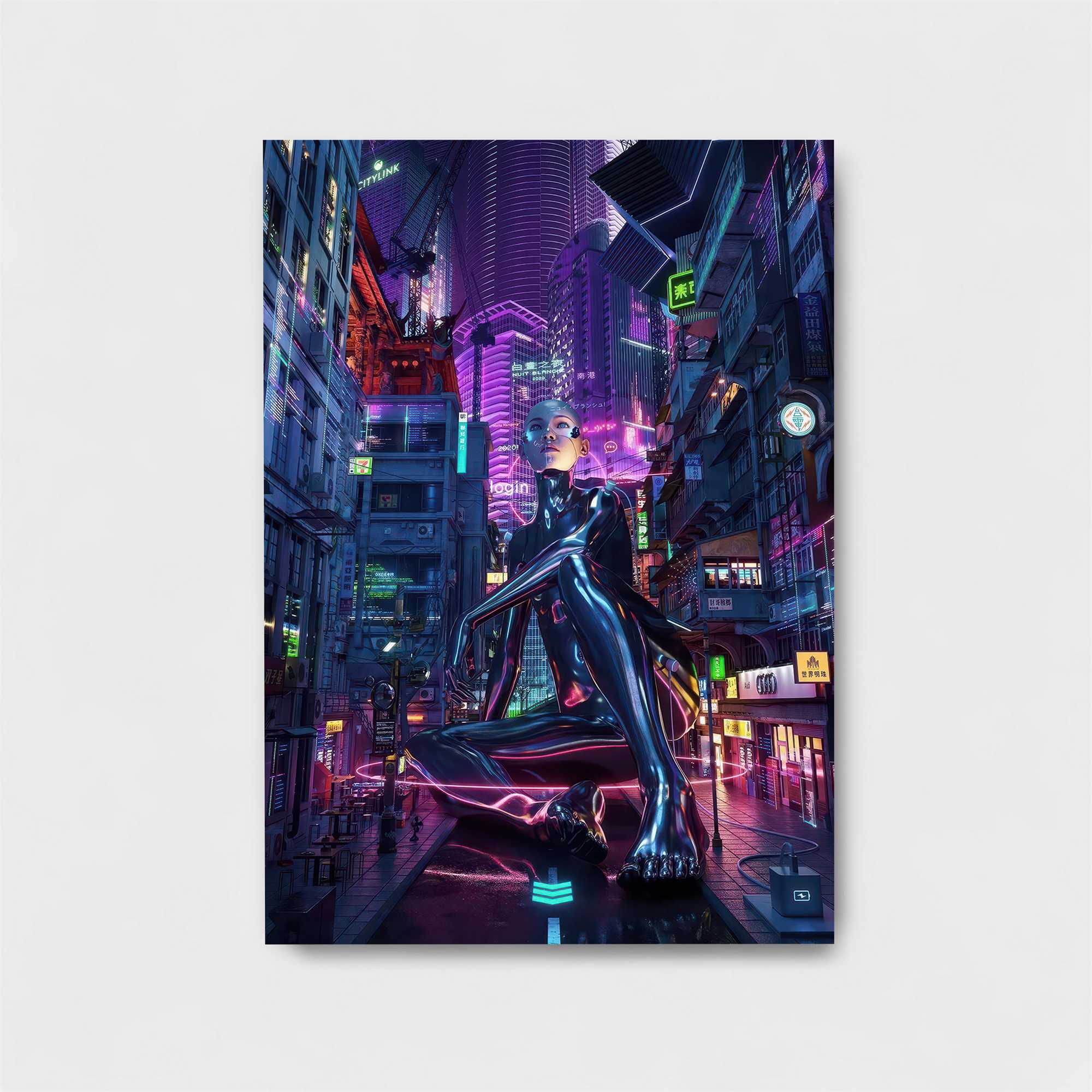 Neon Reverie Safe Wall Magnetic / M