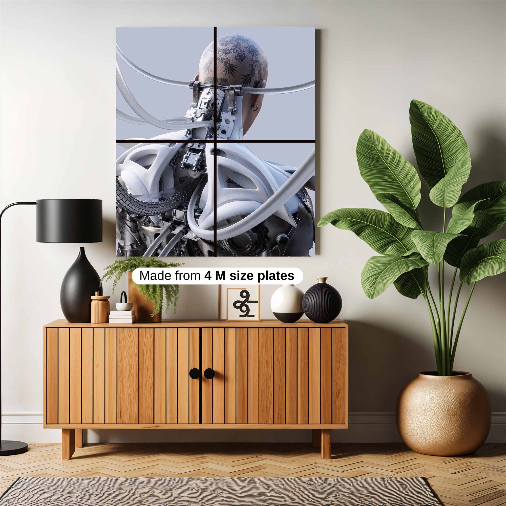 Cybernetic Serenity Safe Wall Magnetic / M