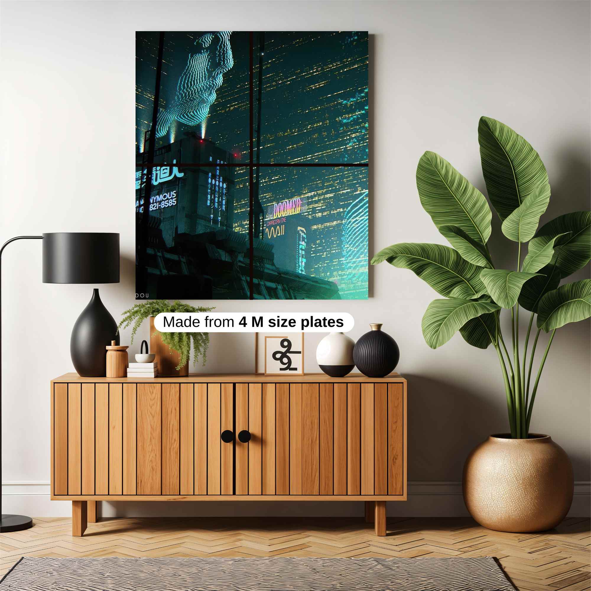 Neon Reverie Safe Wall Magnetic / M