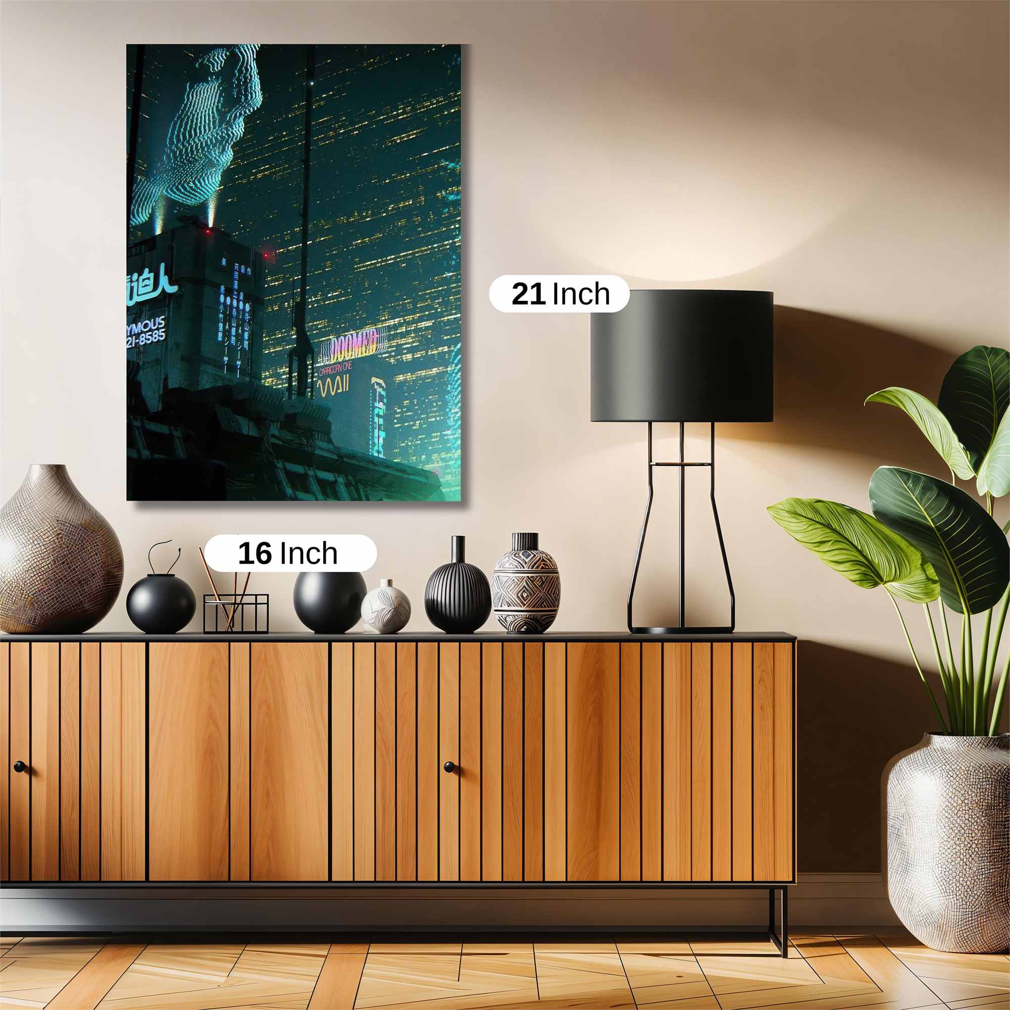 Neon Reverie Safe Wall Magnetic / M