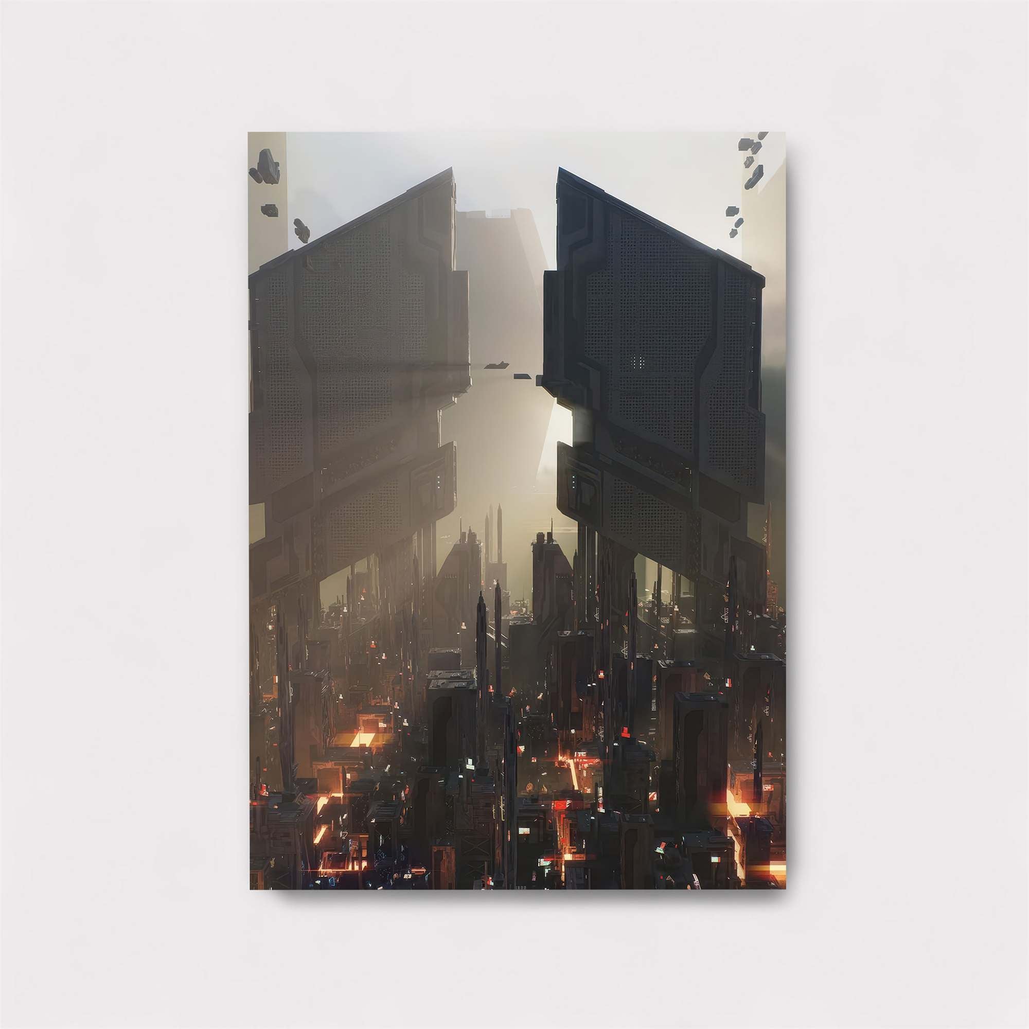 Futuristic Horizons Safe Wall Magnetic / M