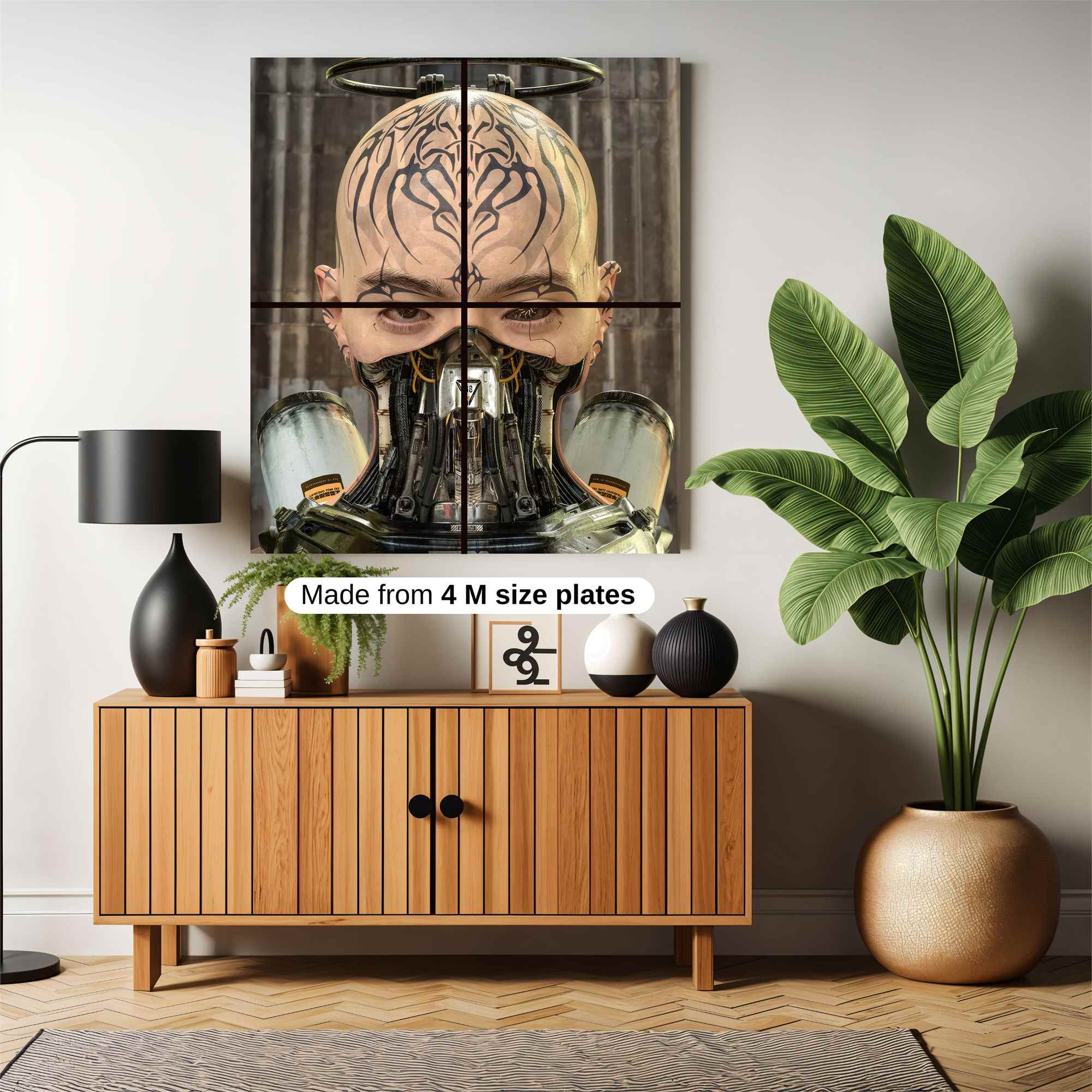 Cyborg Visionary Safe Wall Magnetic / M