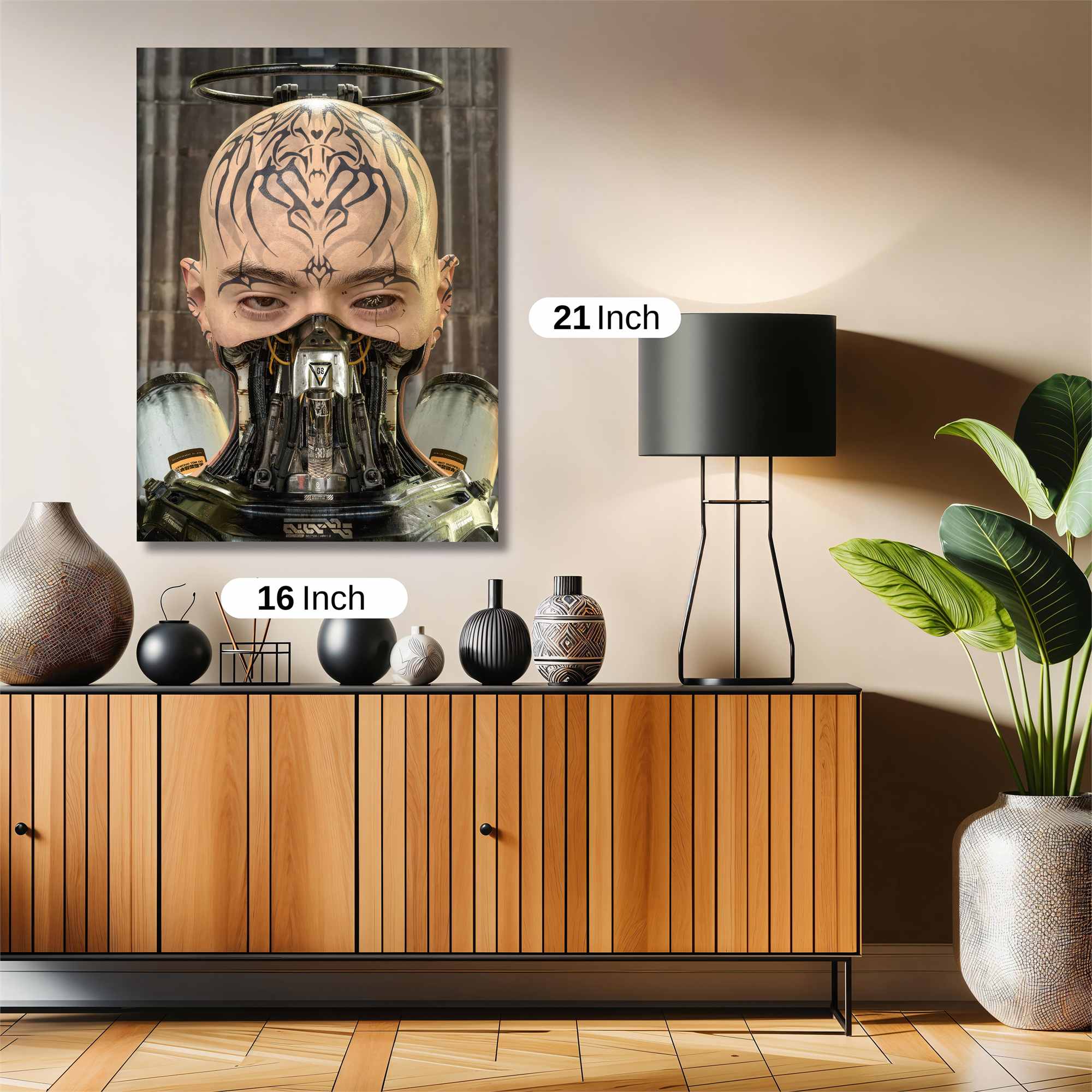 Cyborg Visionary Safe Wall Magnetic / M