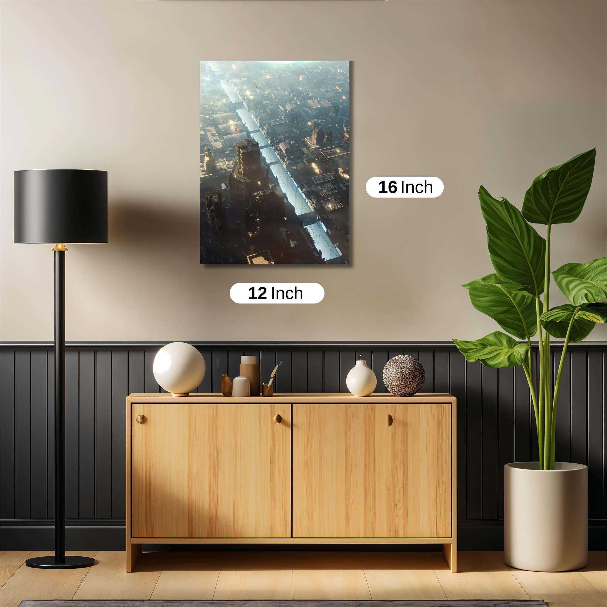 City Divide Safe Wall Magnetic / M