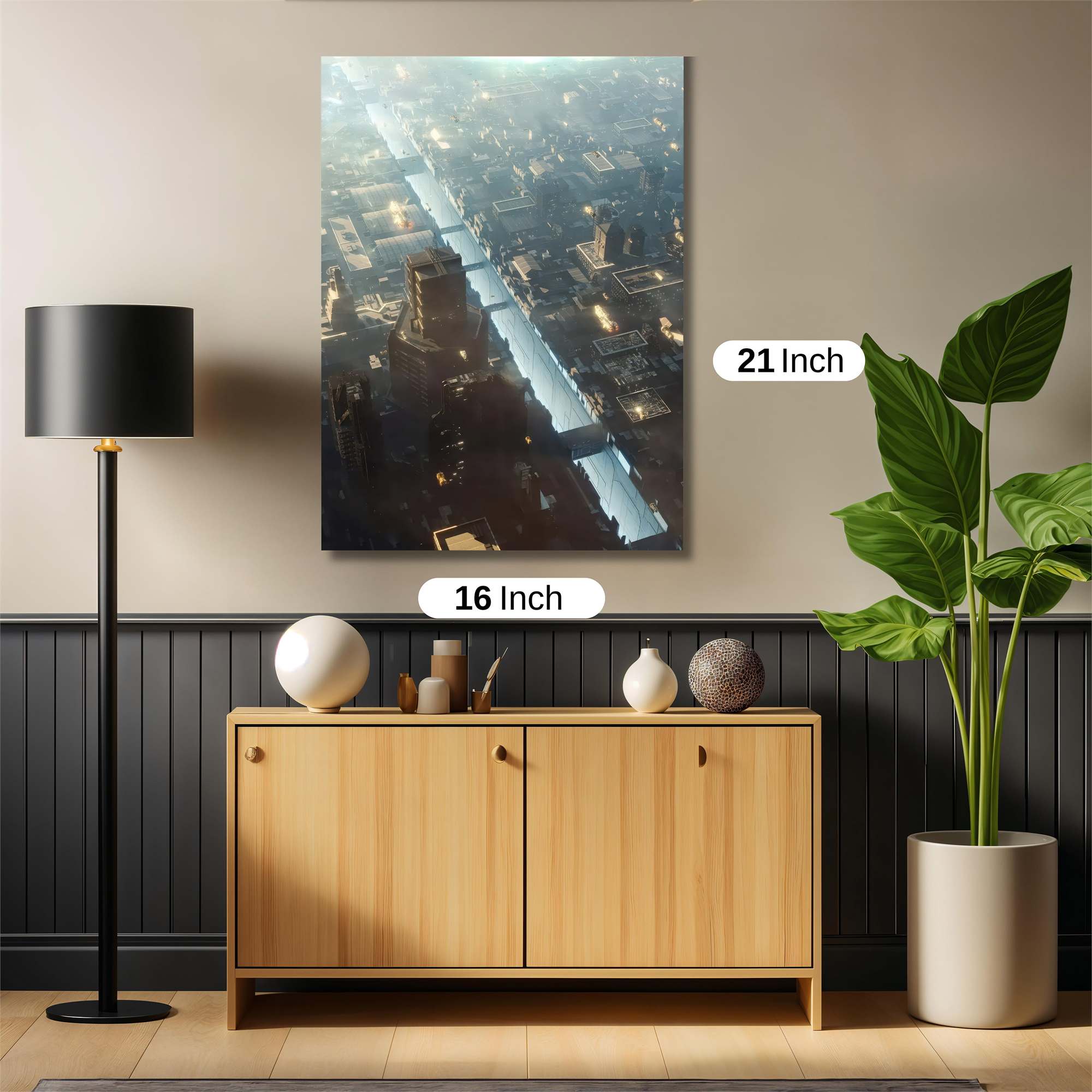 City Divide Safe Wall Magnetic / M