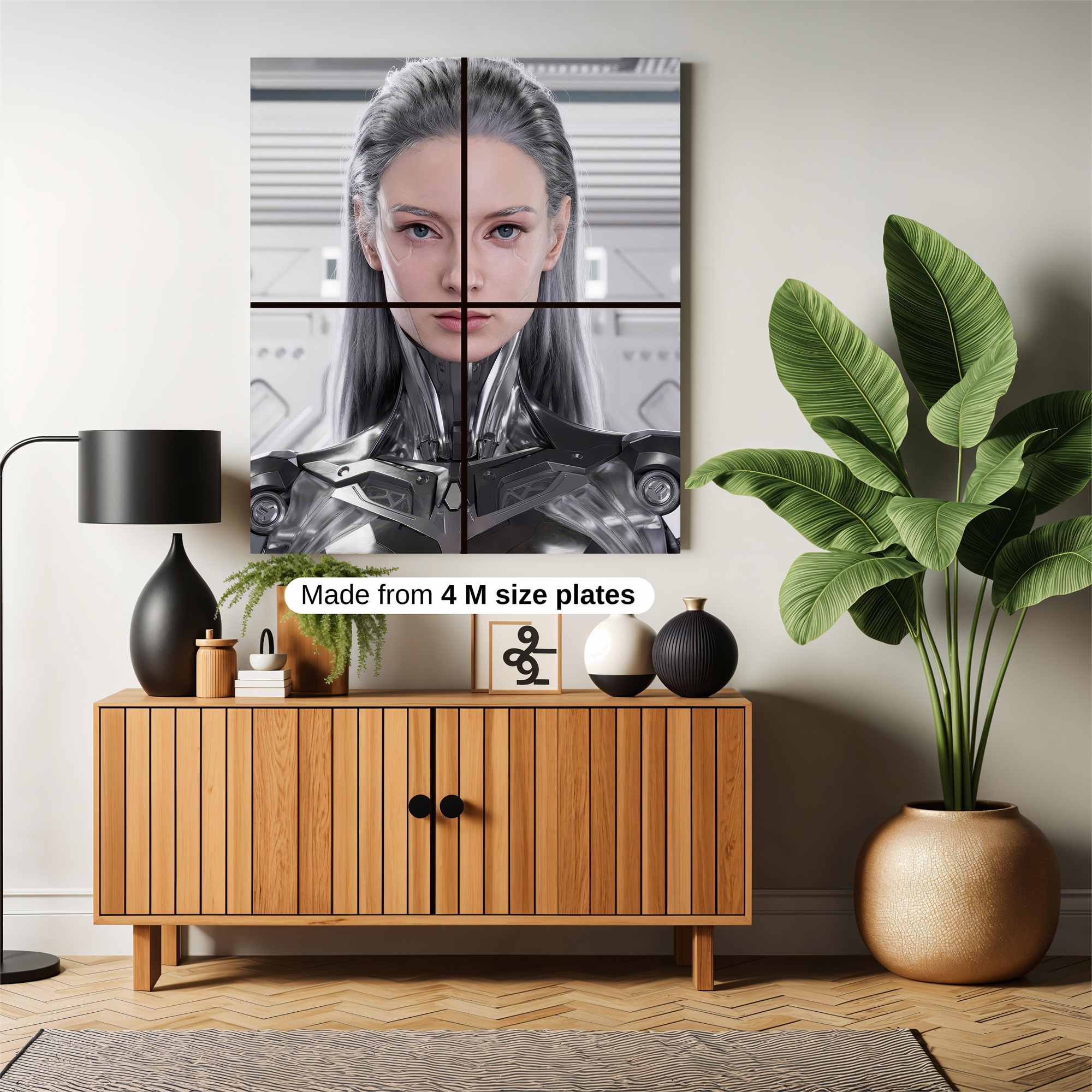 Cybernetic Serenity Safe Wall Magnetic / M