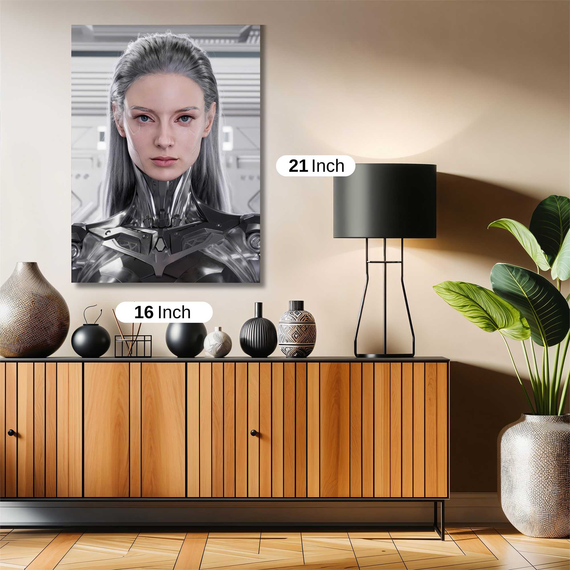 Cybernetic Serenity Safe Wall Magnetic / M