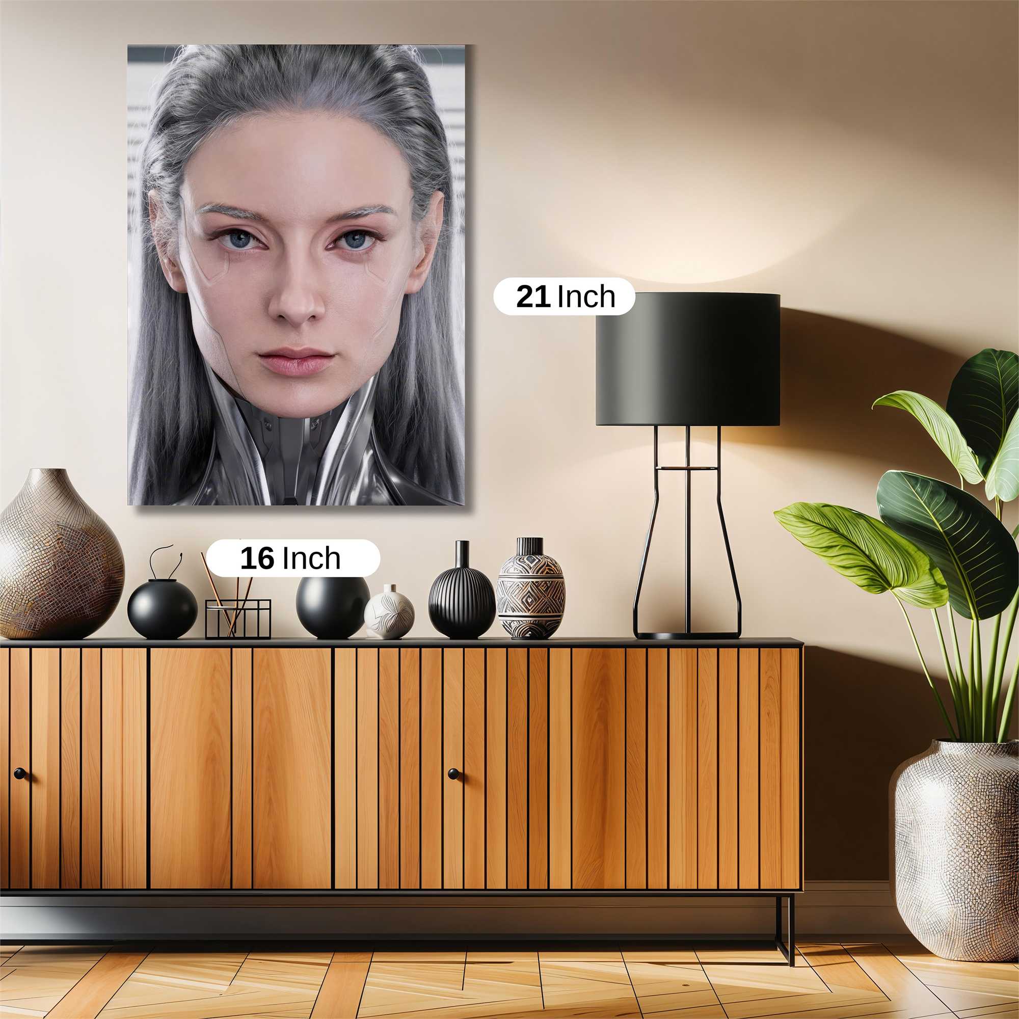 Robotic Serenity Safe Wall Magnetic / M