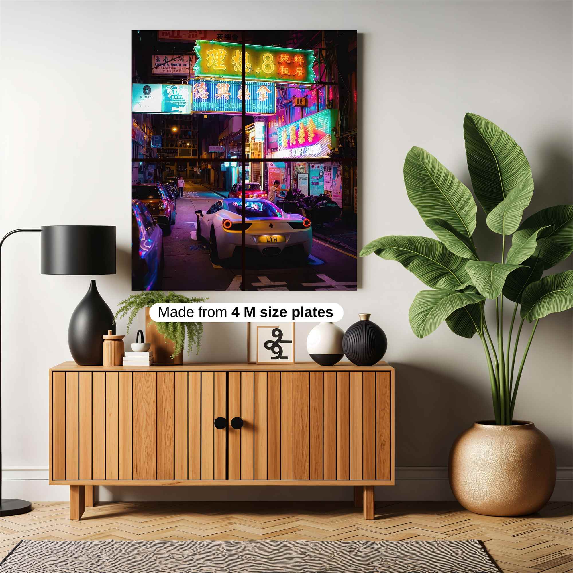 Neon Velocity Safe Wall Magnetic / M