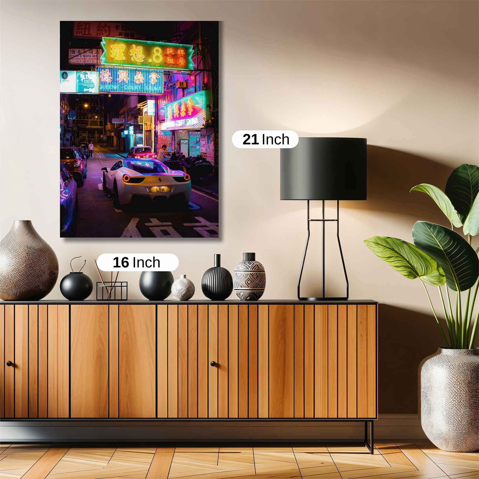 Neon Velocity Safe Wall Magnetic / M