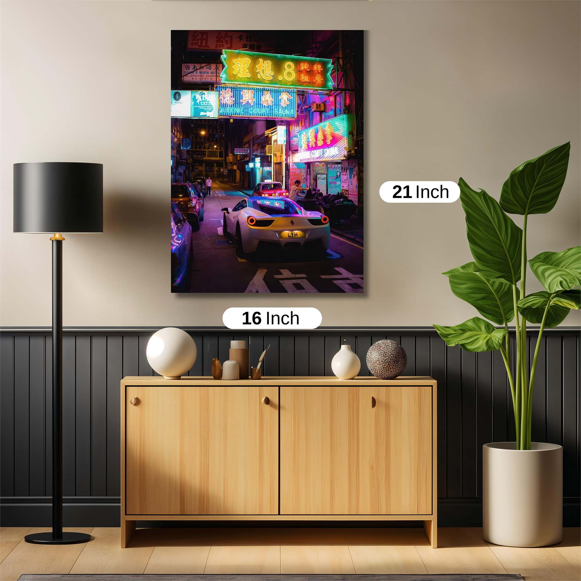 Neon Velocity Safe Wall Magnetic / M