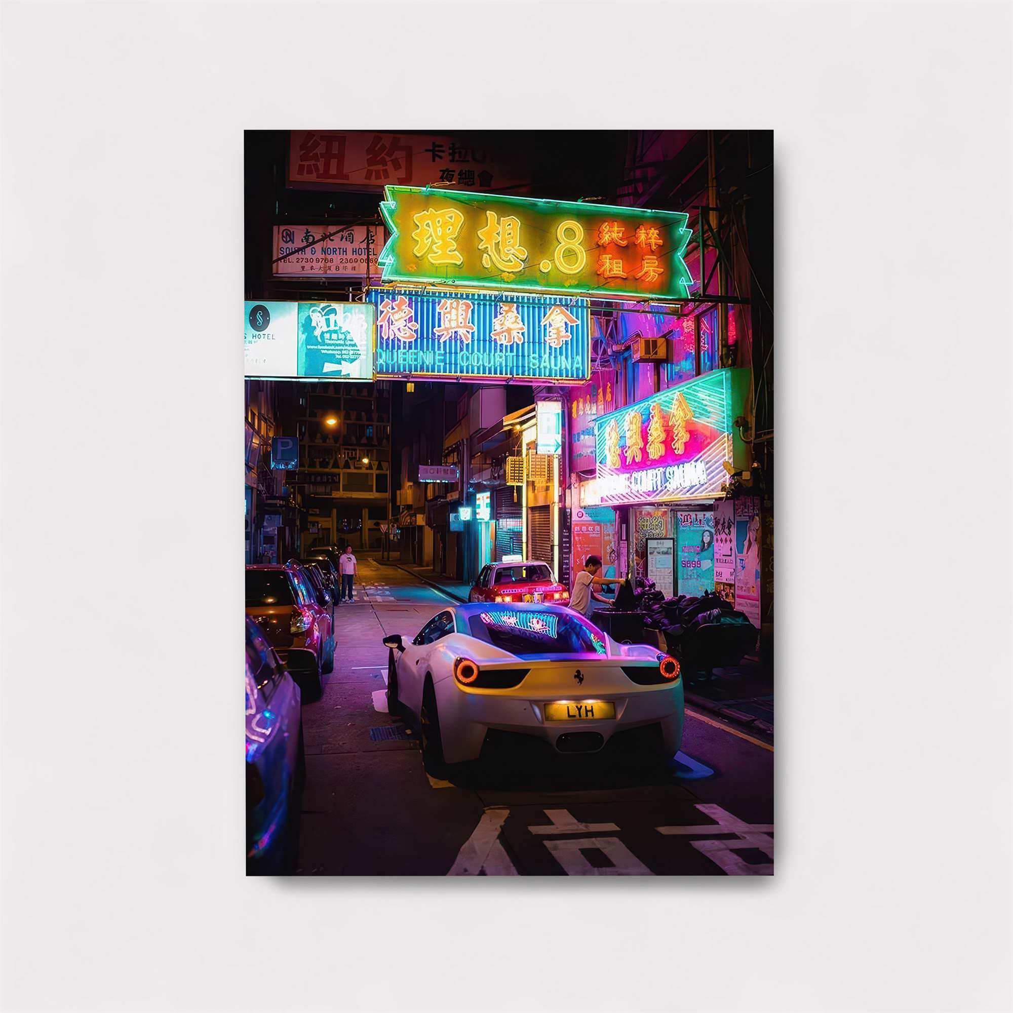 Neon Velocity Safe Wall Magnetic / M