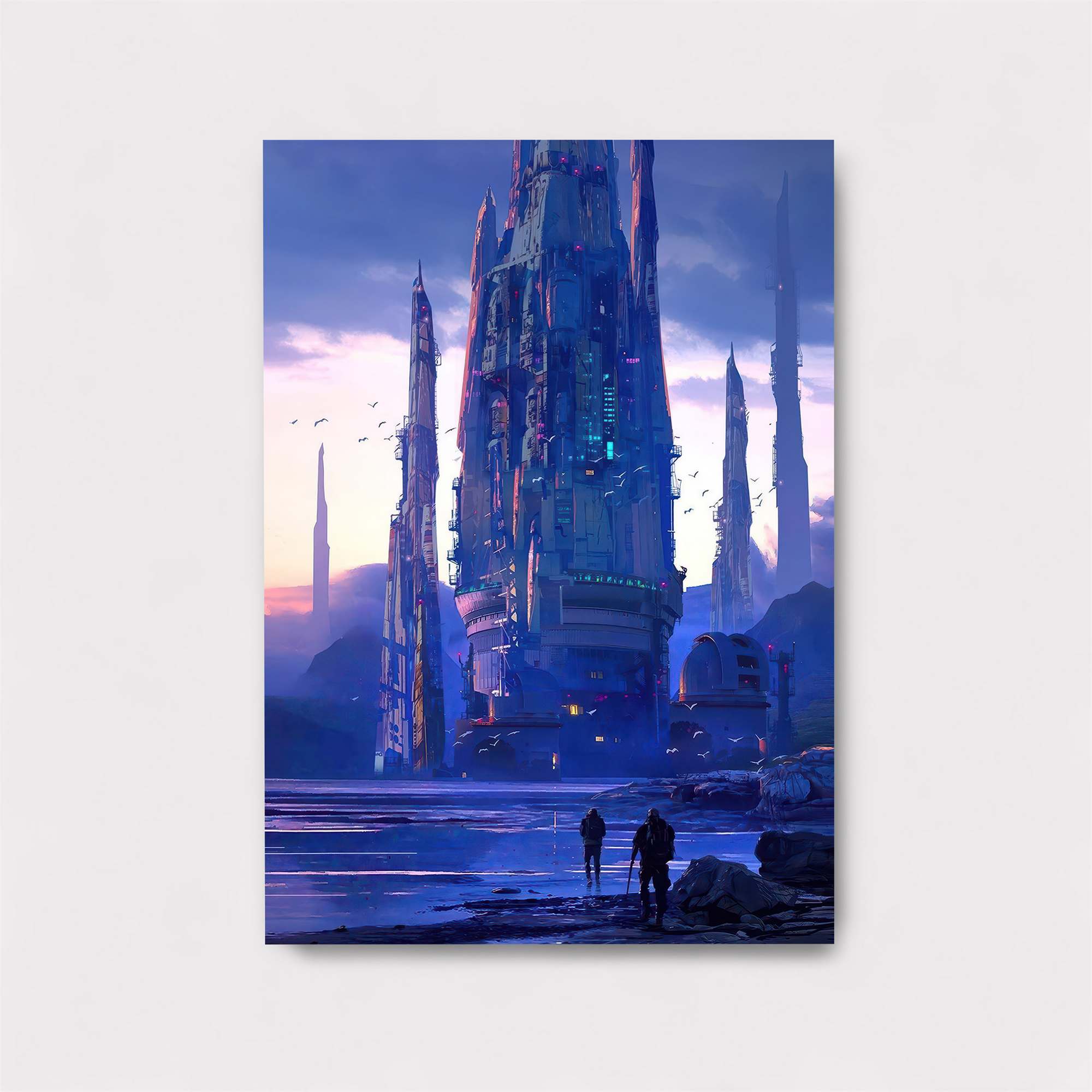 Futuristic Reverie Safe Wall Magnetic / M