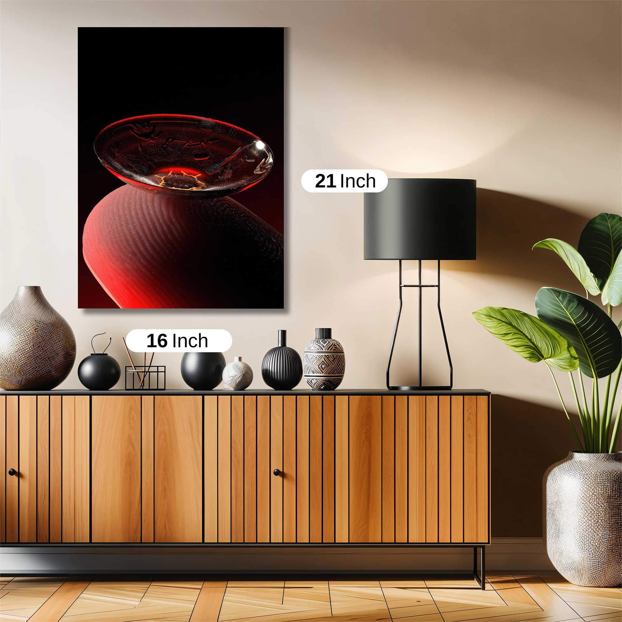 Lens Luminescence Safe Wall Magnetic / M