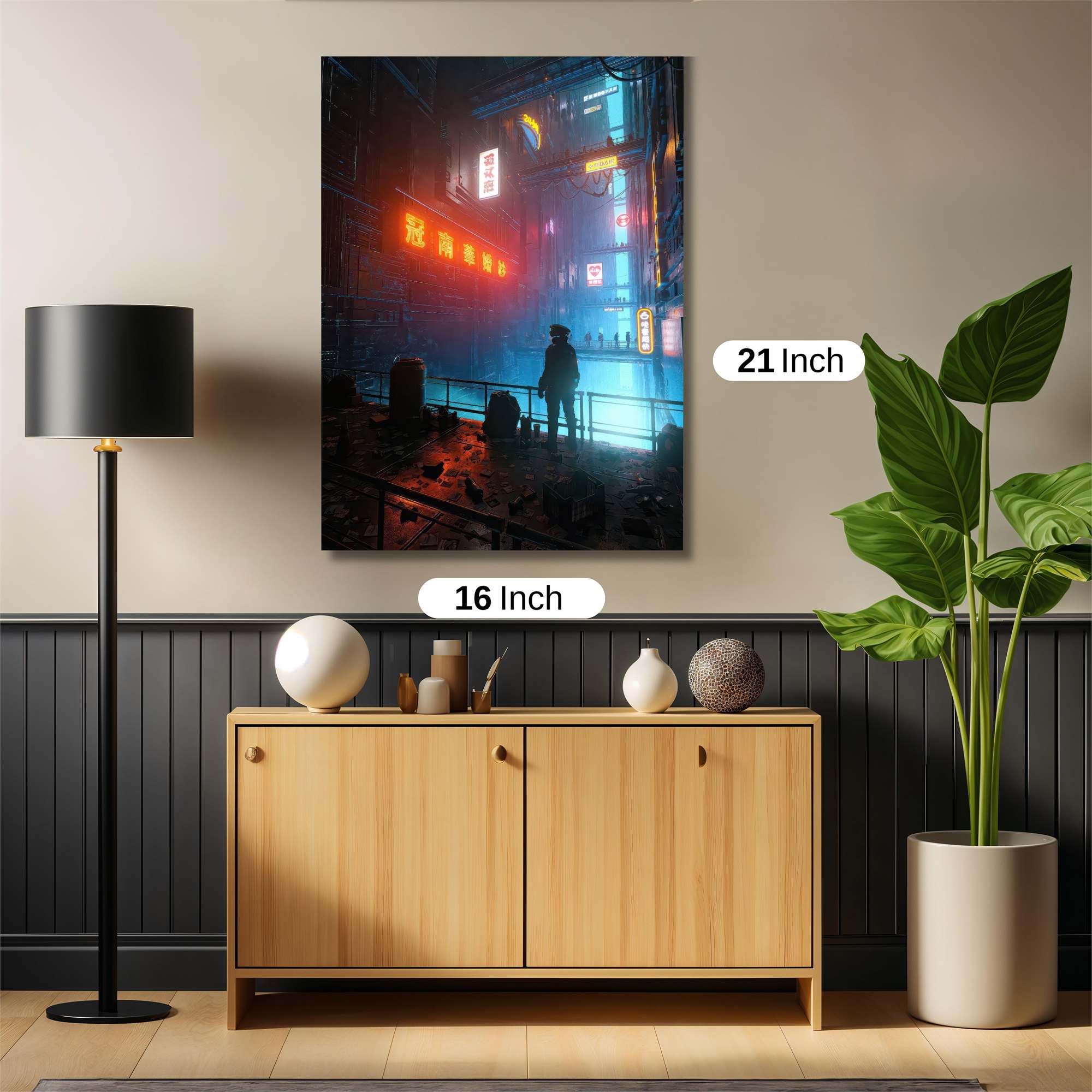 Neon Reverie Safe Wall Magnetic / M