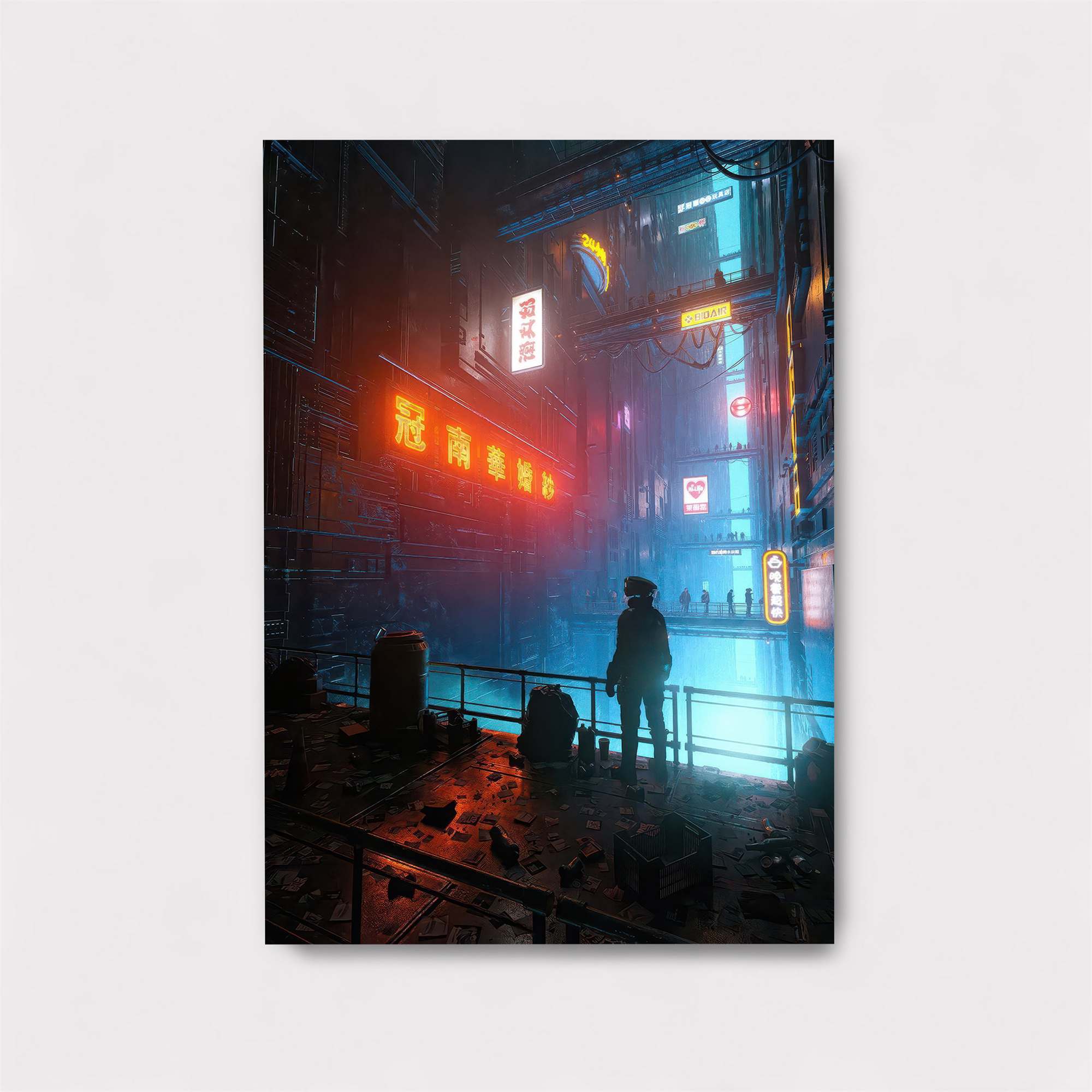 Neon Reverie Safe Wall Magnetic / M