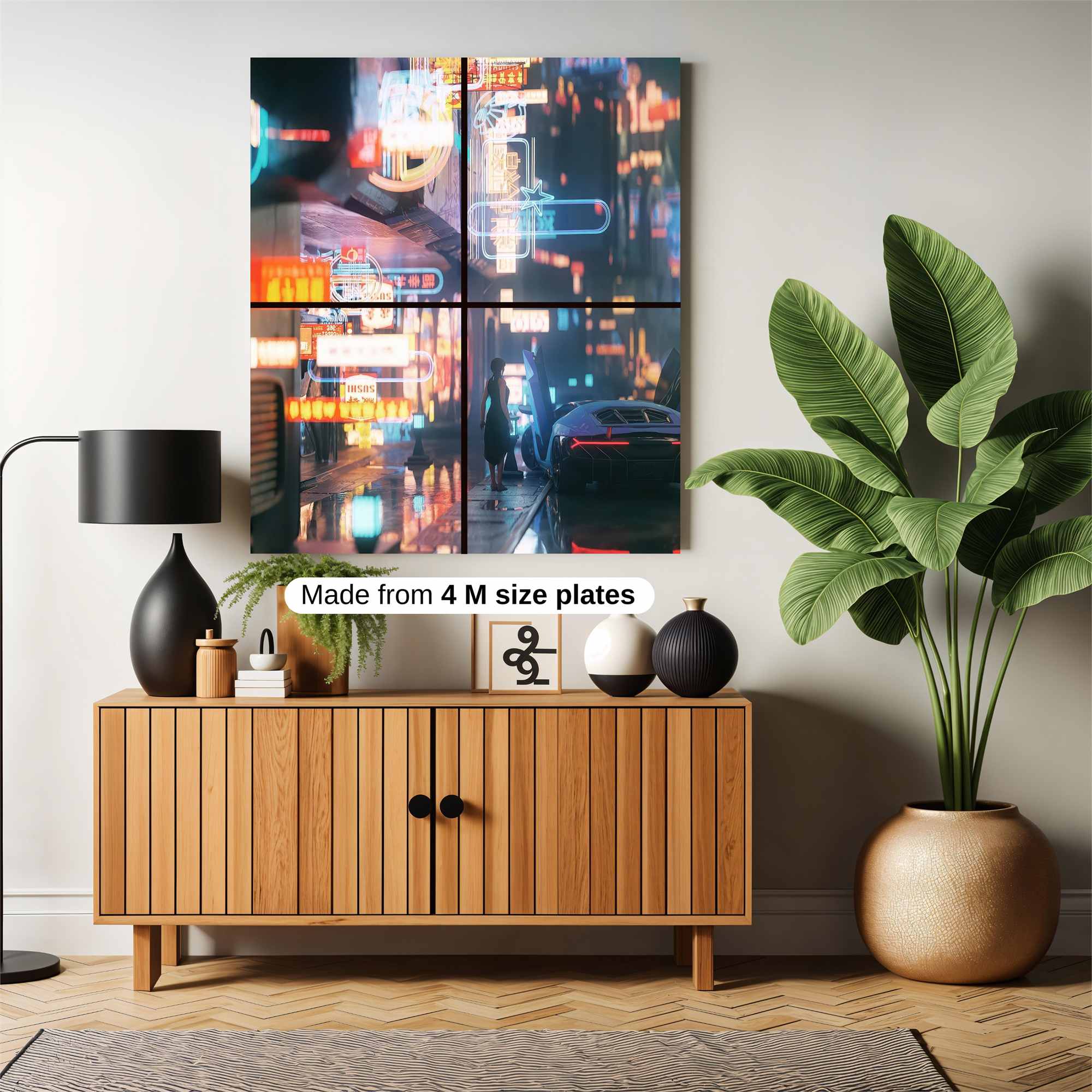 Neon Reverie Safe Wall Magnetic / M