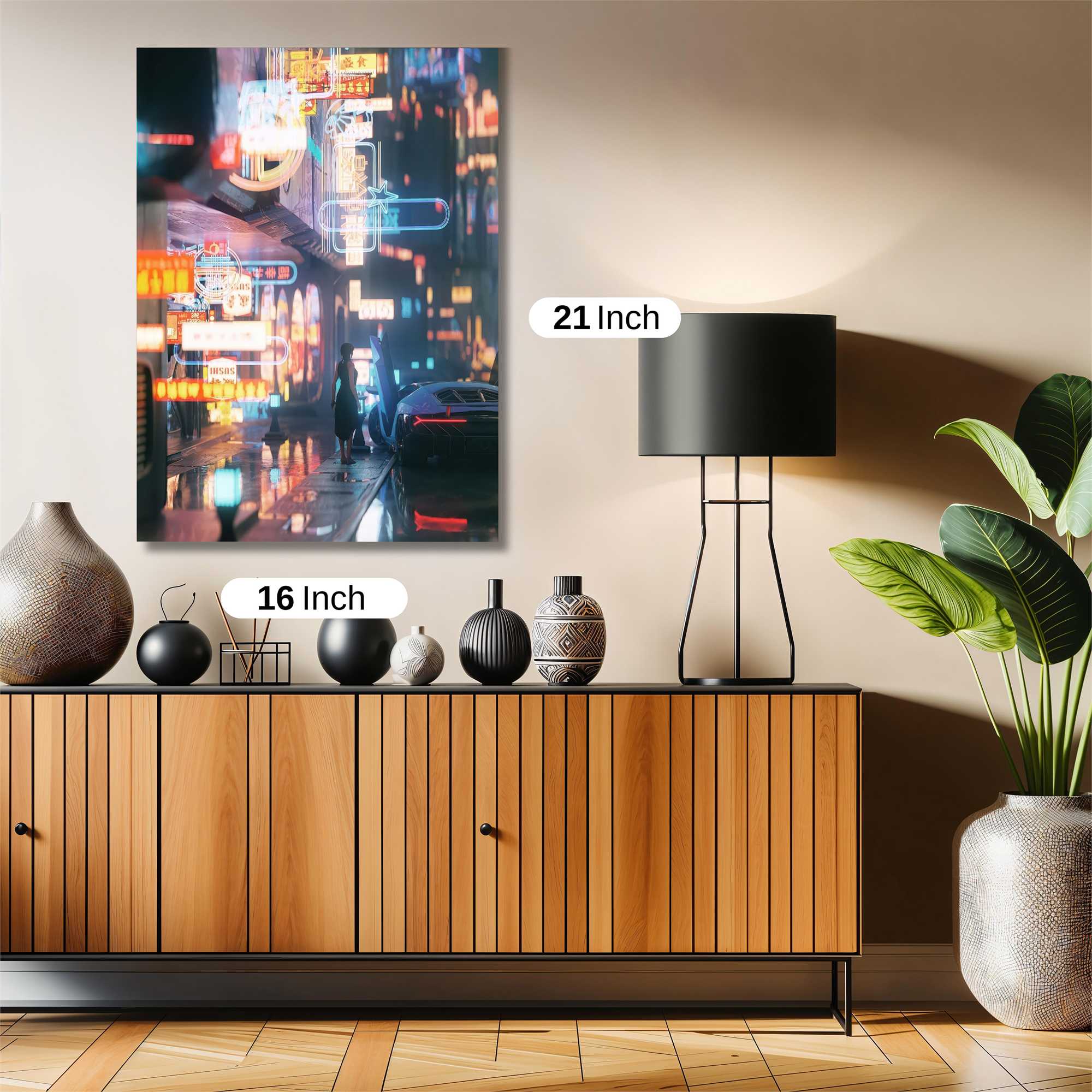 Neon Reverie Safe Wall Magnetic / M