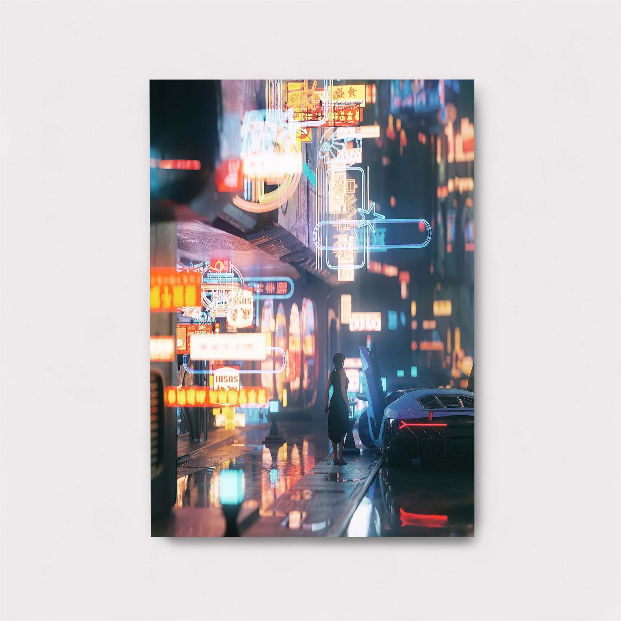 Neon Reverie Safe Wall Magnetic / M