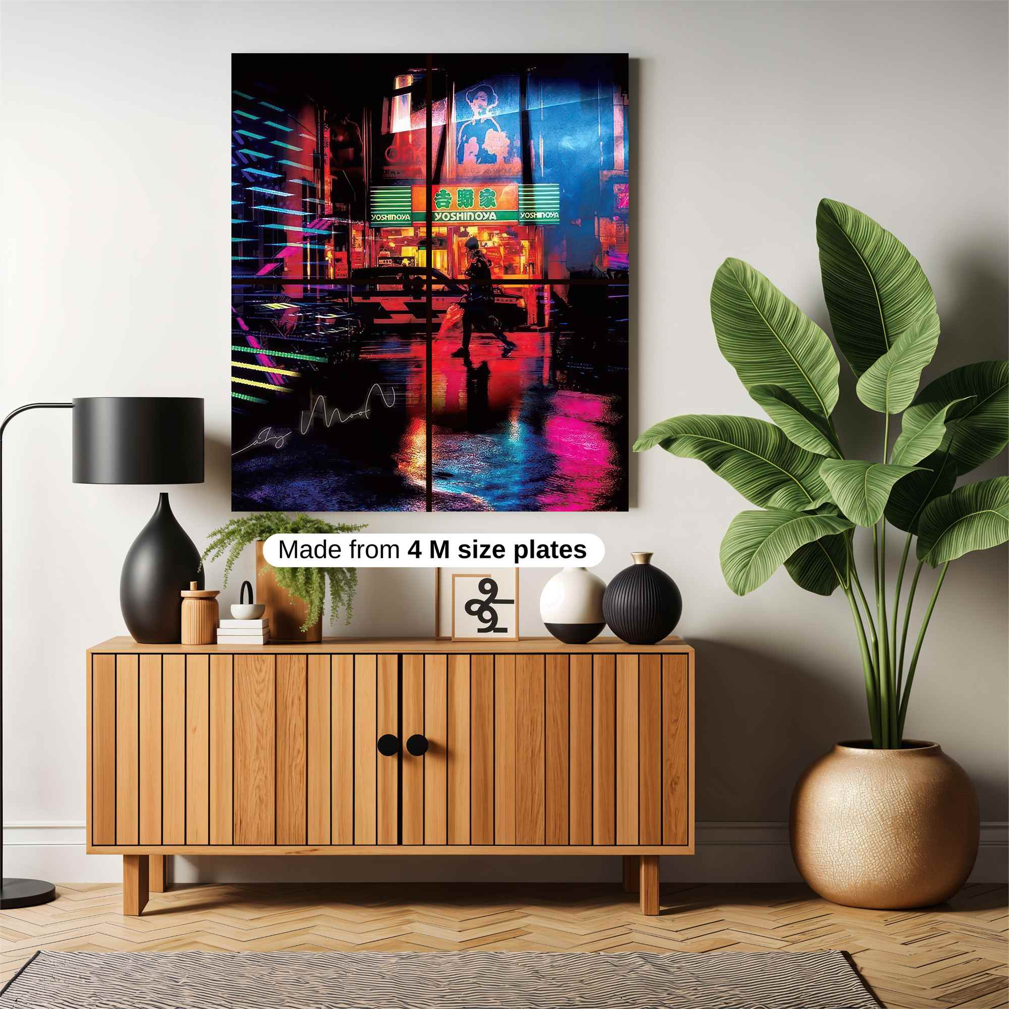 Neon Reverie Safe Wall Magnetic / M